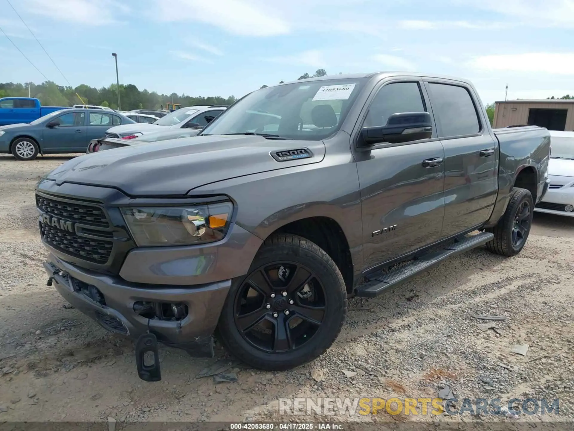 2 Photograph of a damaged car 1C6SRFFT1RN125616 RAM 1500 2024