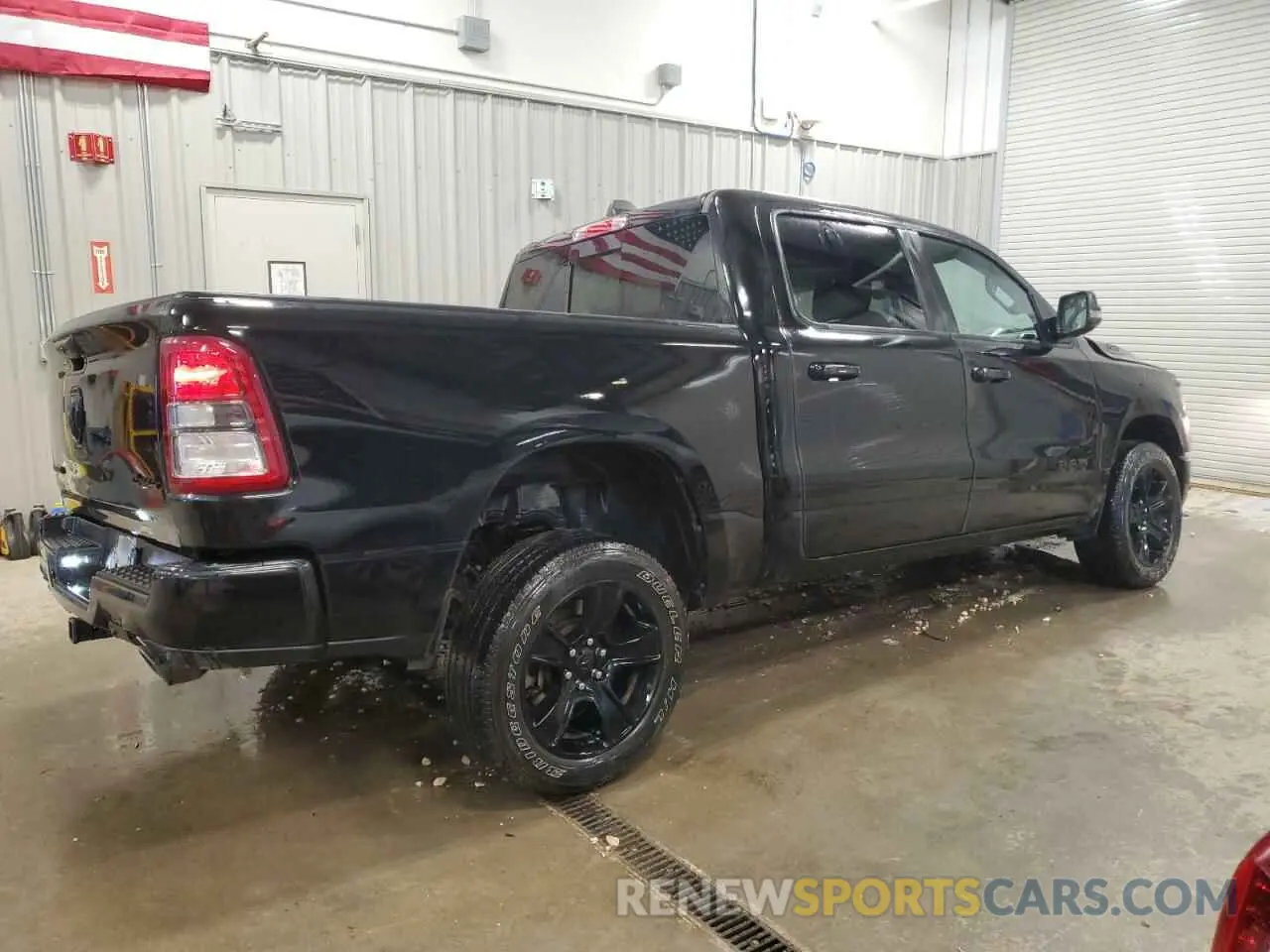 3 Photograph of a damaged car 1C6SRFFT1RN148023 RAM 1500 2024