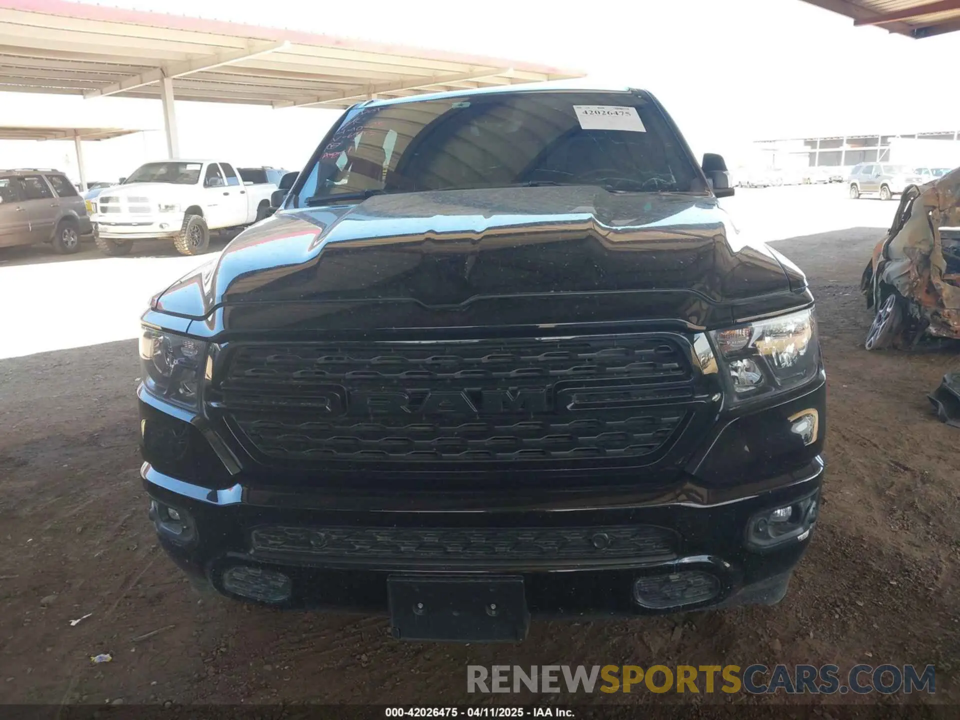 11 Photograph of a damaged car 1C6SRFFT2RN106993 RAM 1500 2024