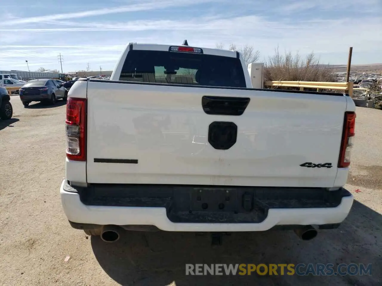 6 Photograph of a damaged car 1C6SRFFT2RN115581 RAM 1500 2024