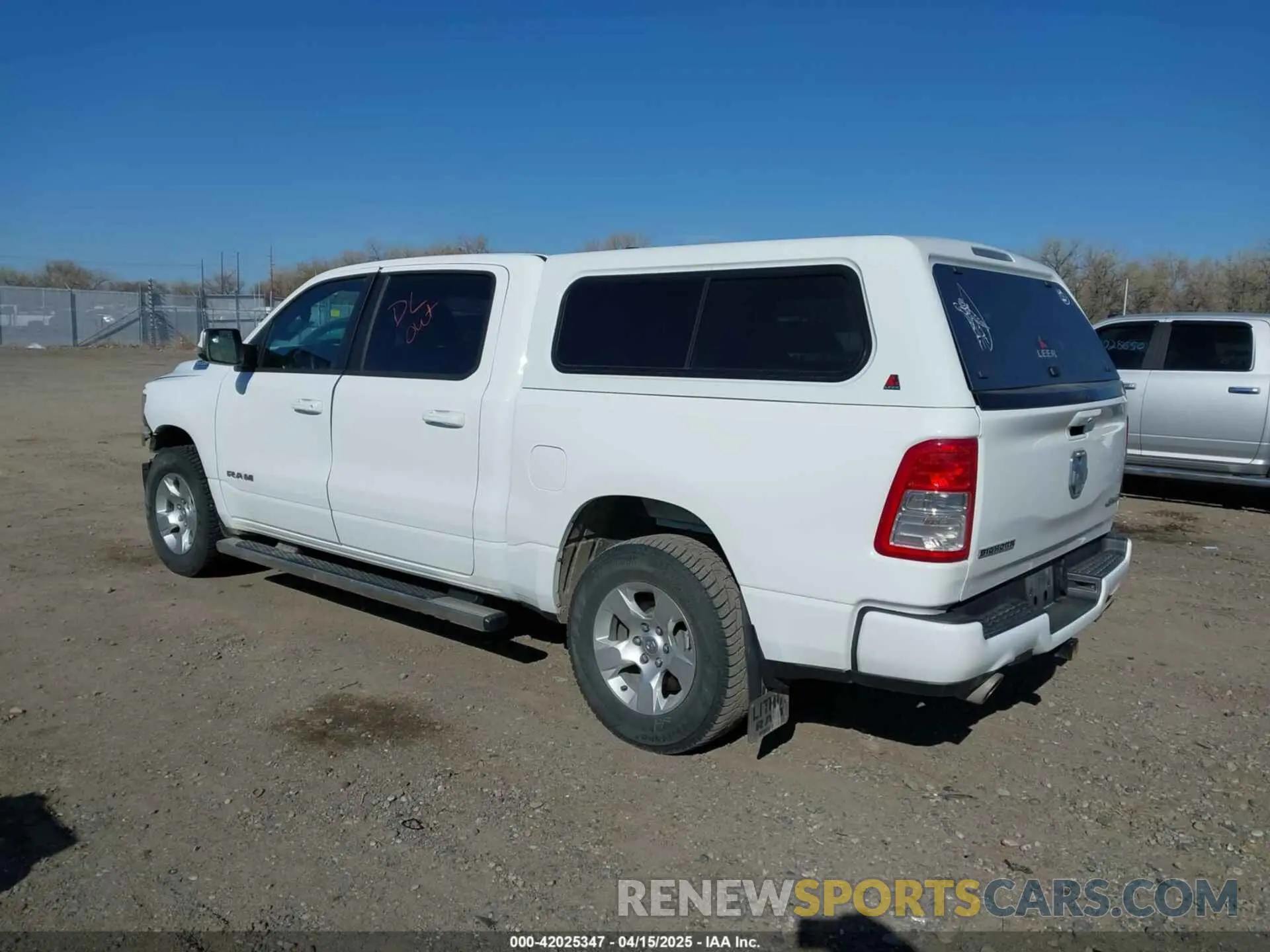 3 Photograph of a damaged car 1C6SRFFT2RN119324 RAM 1500 2024
