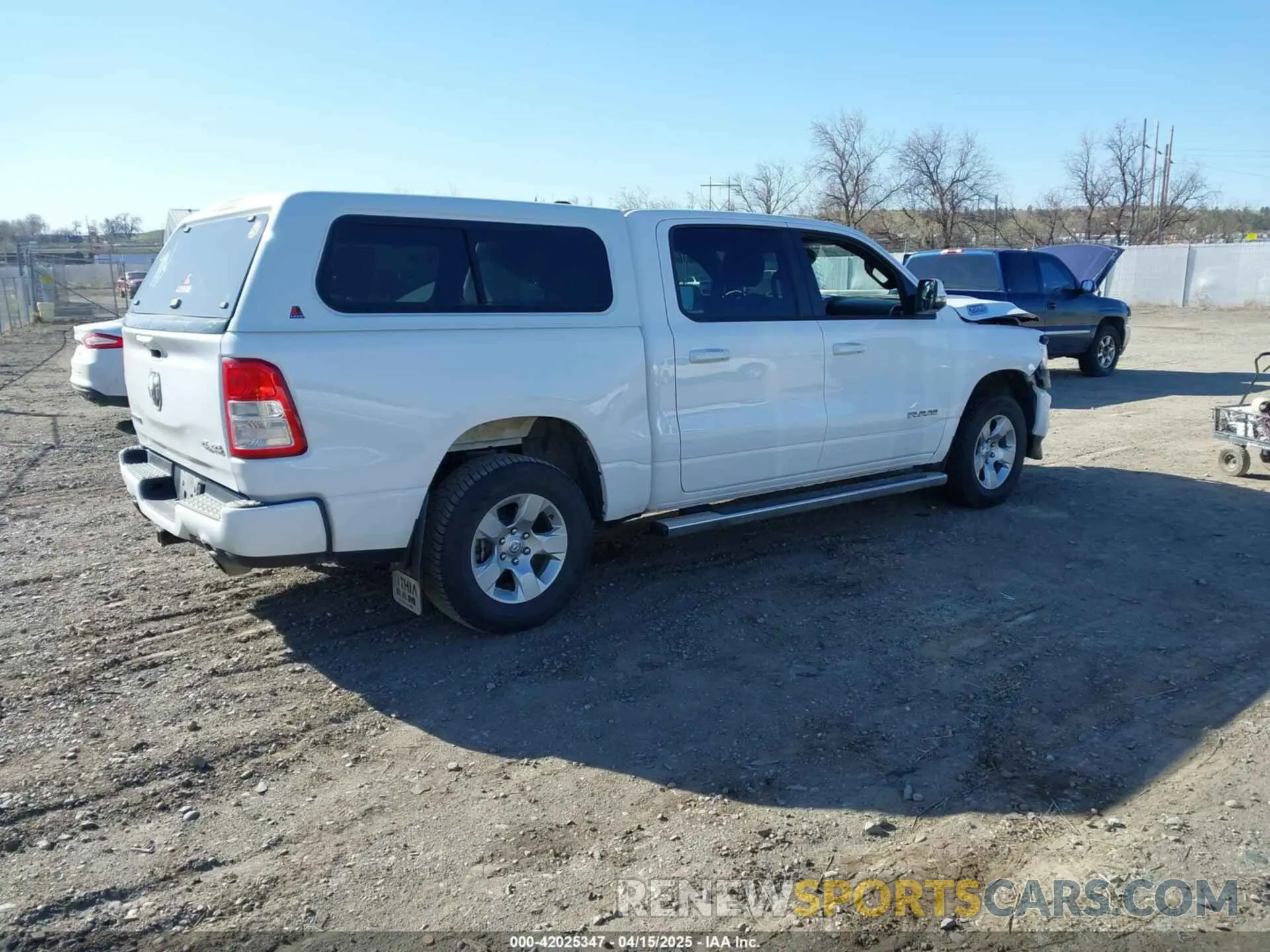 4 Photograph of a damaged car 1C6SRFFT2RN119324 RAM 1500 2024