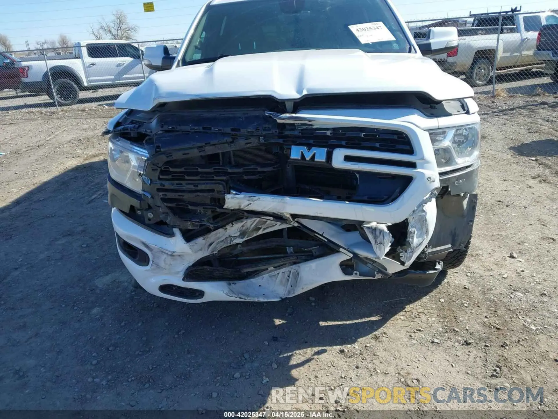 6 Photograph of a damaged car 1C6SRFFT2RN119324 RAM 1500 2024