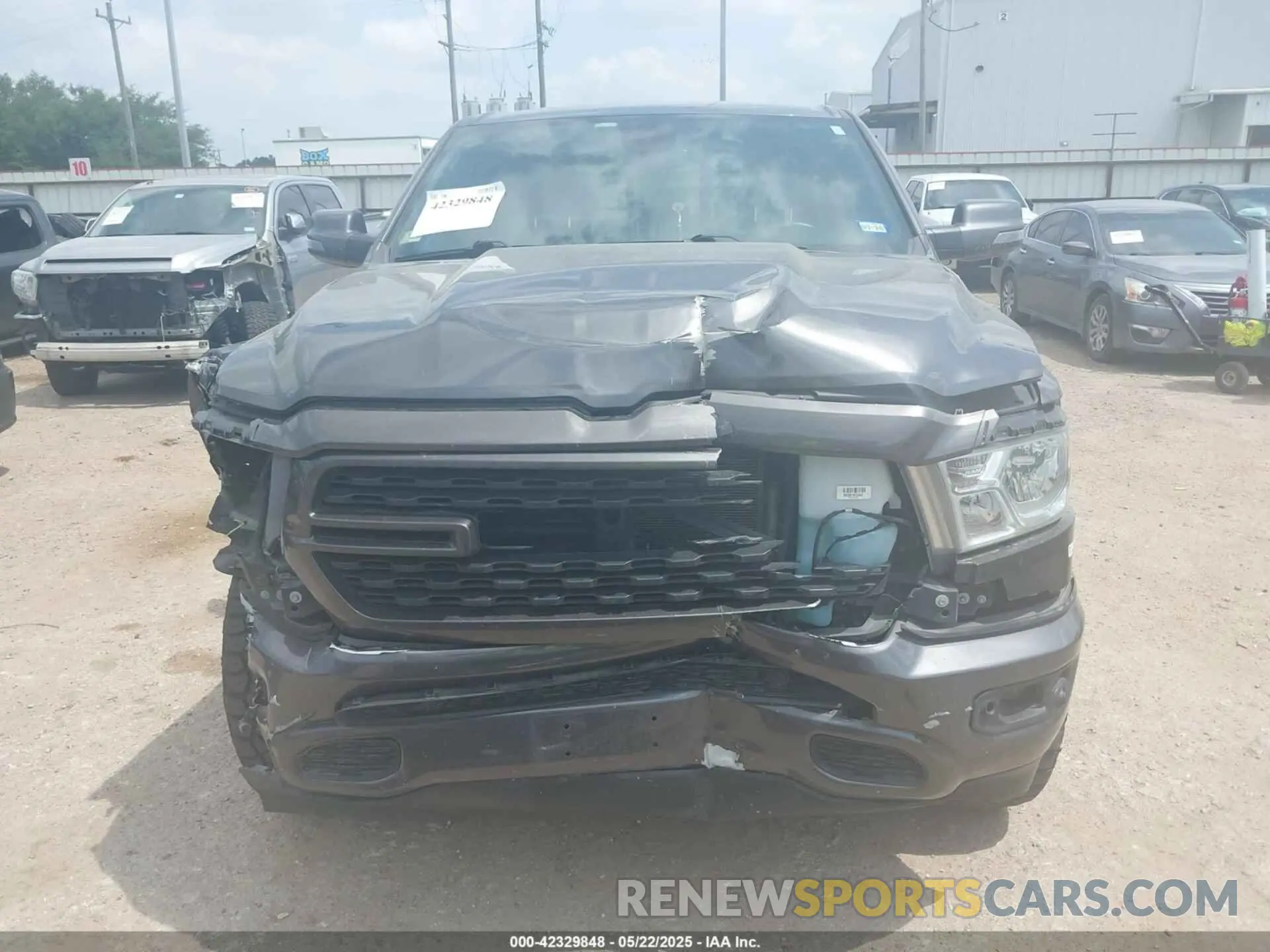 12 Photograph of a damaged car 1C6SRFFT5RN184572 RAM 1500 2024