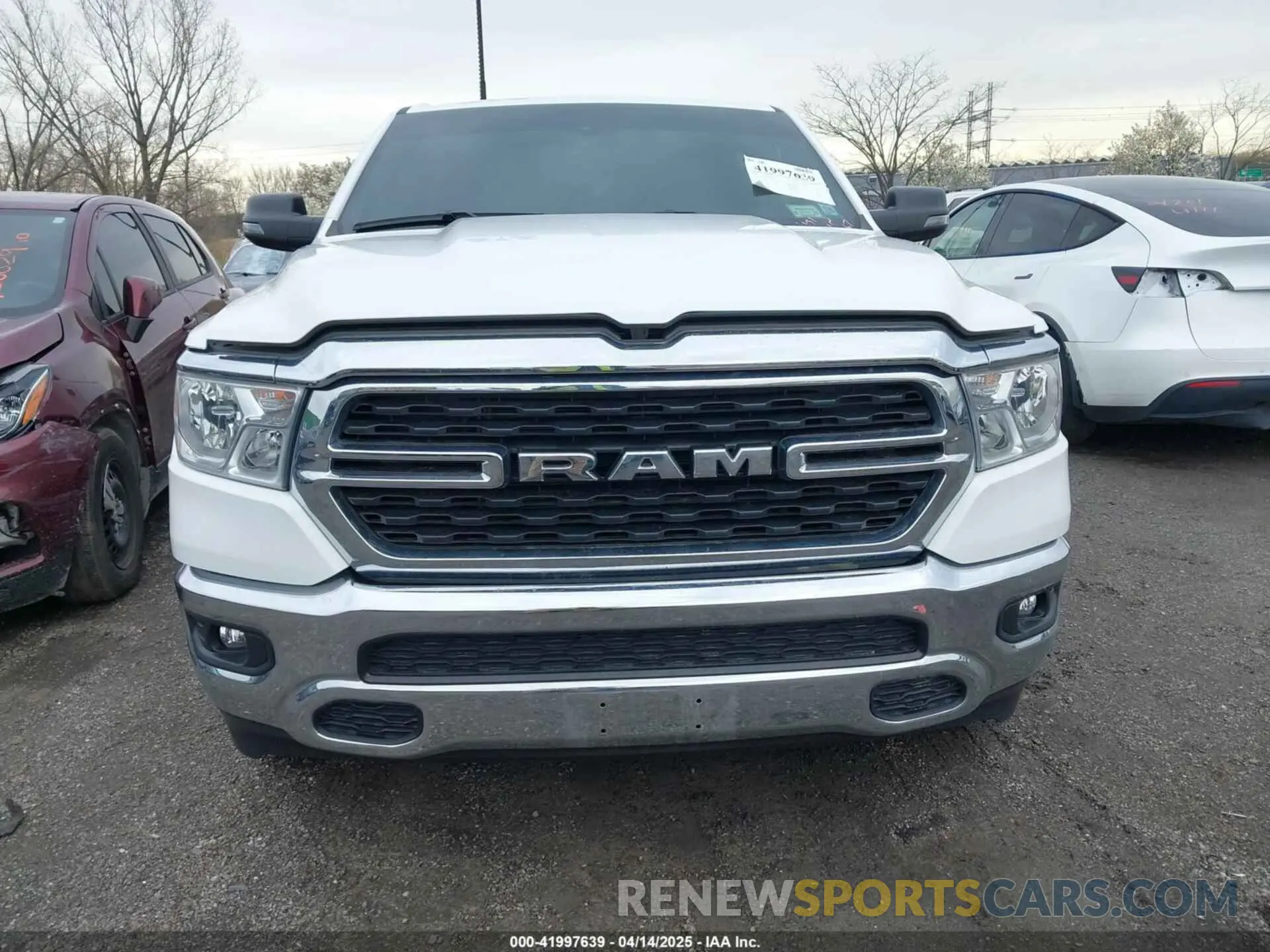13 Photograph of a damaged car 1C6SRFFT6RN115065 RAM 1500 2024