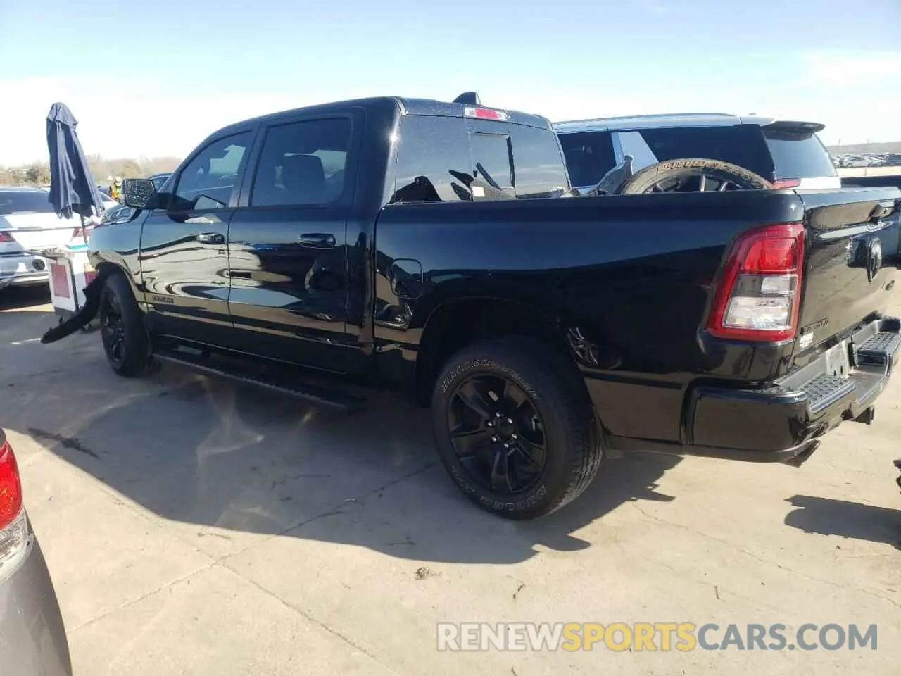 2 Photograph of a damaged car 1C6SRFFT7RN144882 RAM 1500 2024