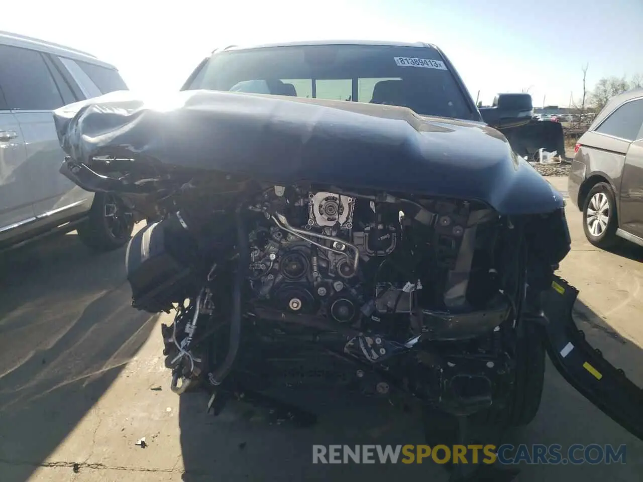 5 Photograph of a damaged car 1C6SRFFT7RN144882 RAM 1500 2024