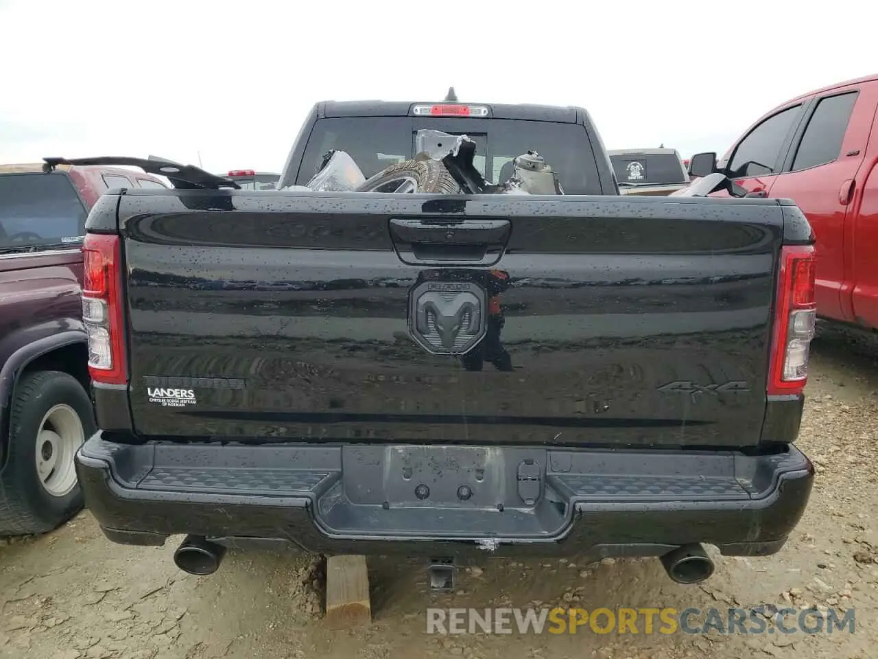 6 Photograph of a damaged car 1C6SRFFT7RN144882 RAM 1500 2024