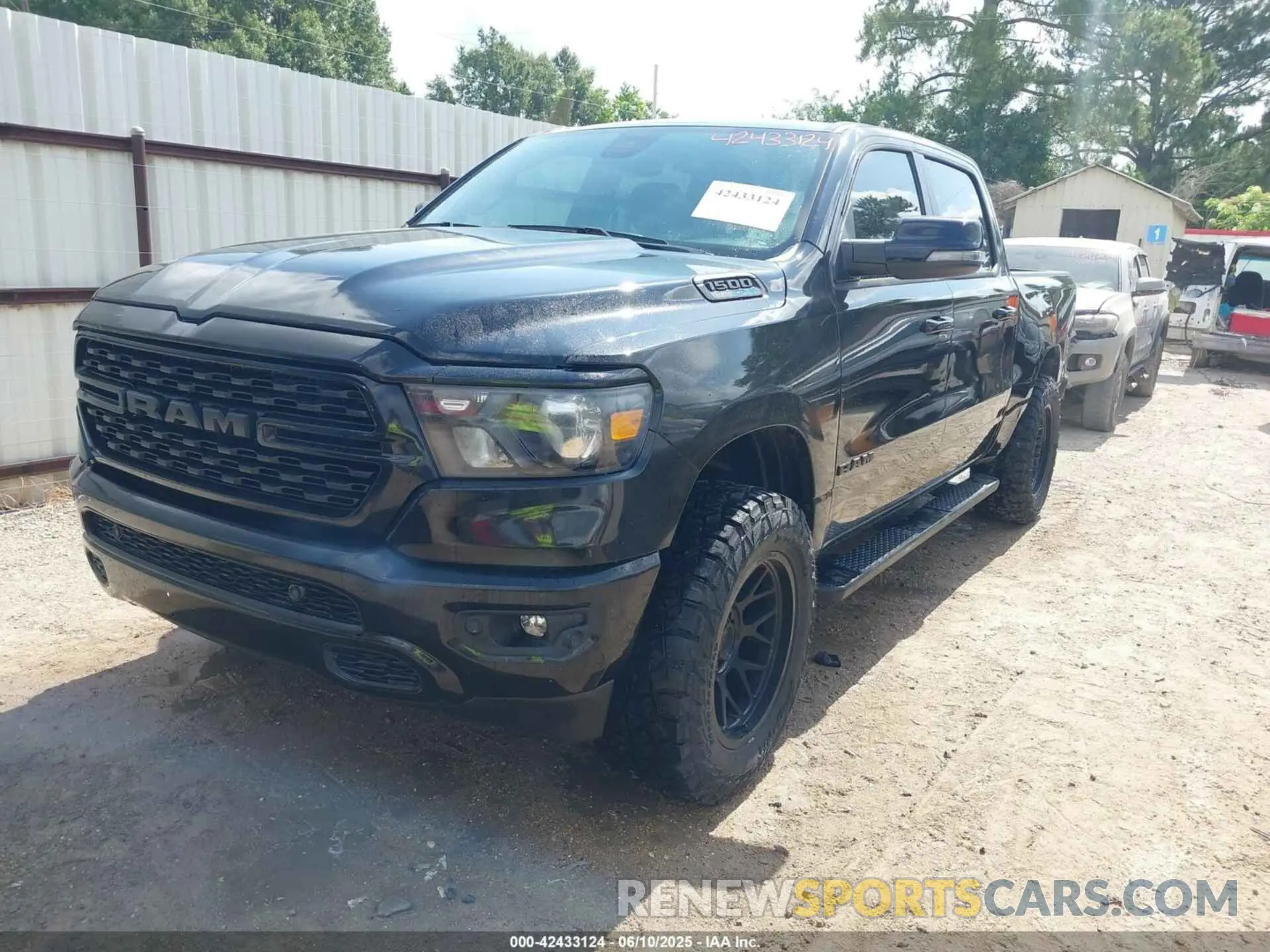 2 Photograph of a damaged car 1C6SRFFT7RN206975 RAM 1500 2024