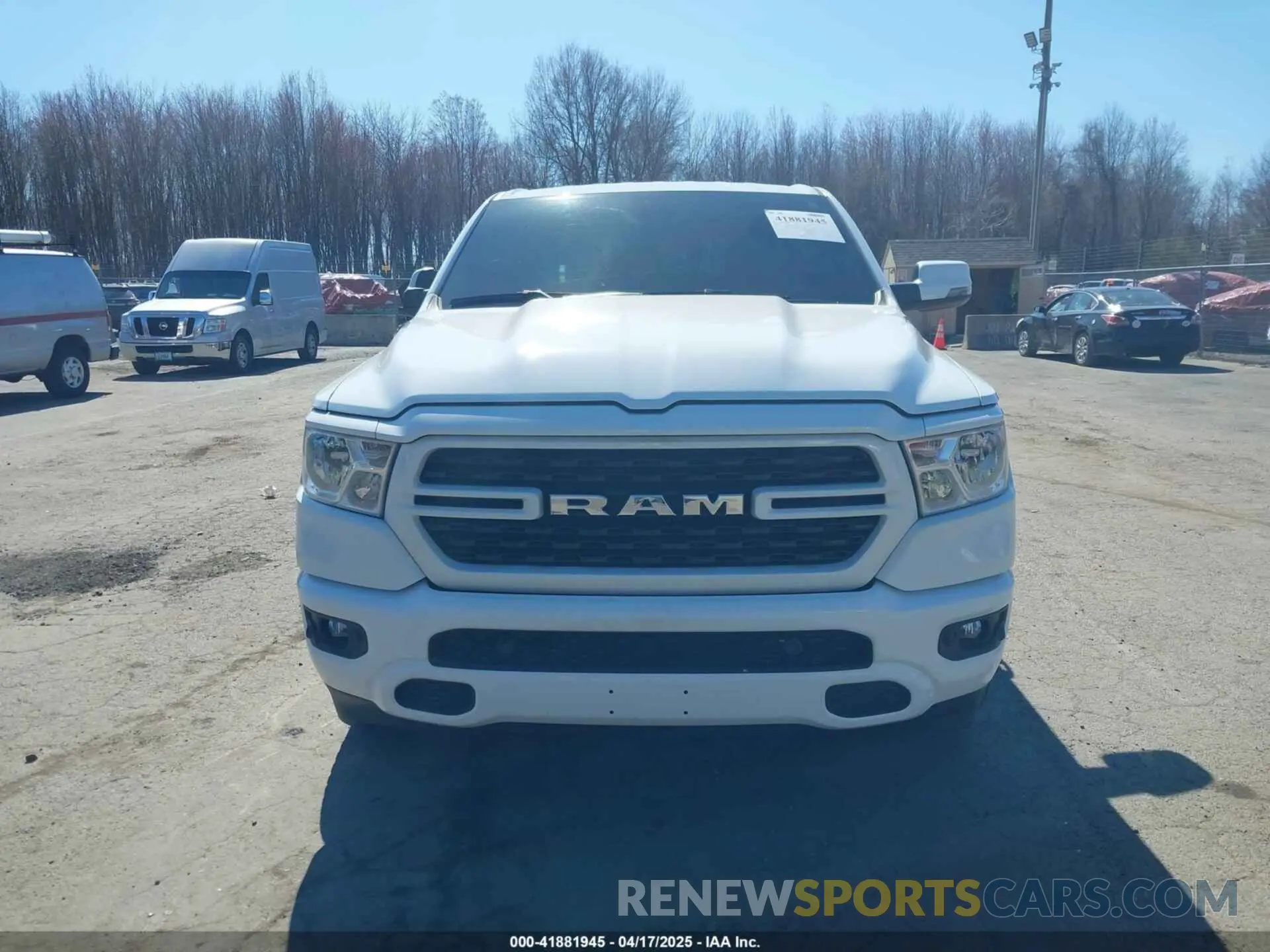 13 Photograph of a damaged car 1C6SRFFT8RN107517 RAM 1500 2024