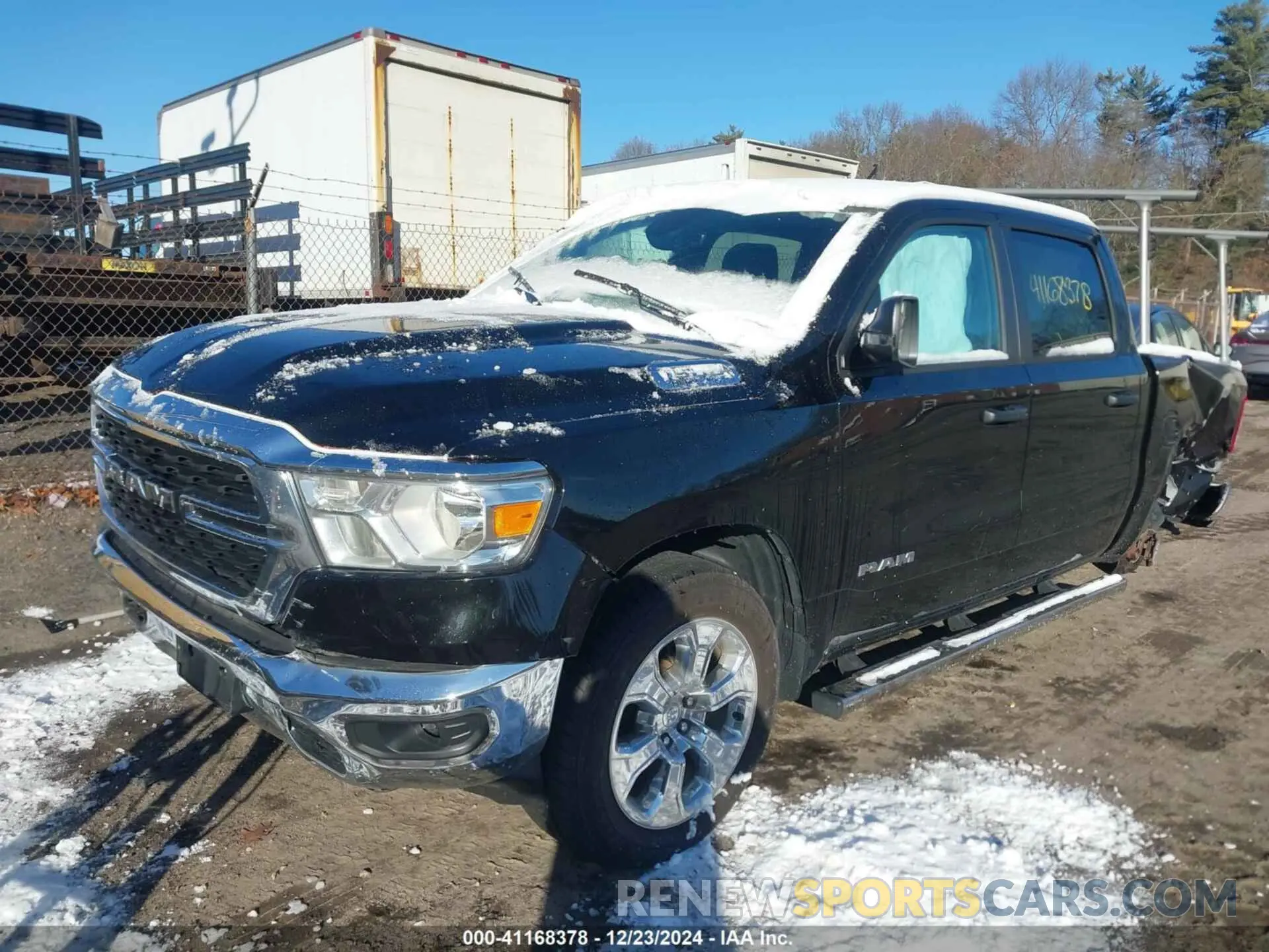 2 Photograph of a damaged car 1C6SRFFT8RN111700 RAM 1500 2024