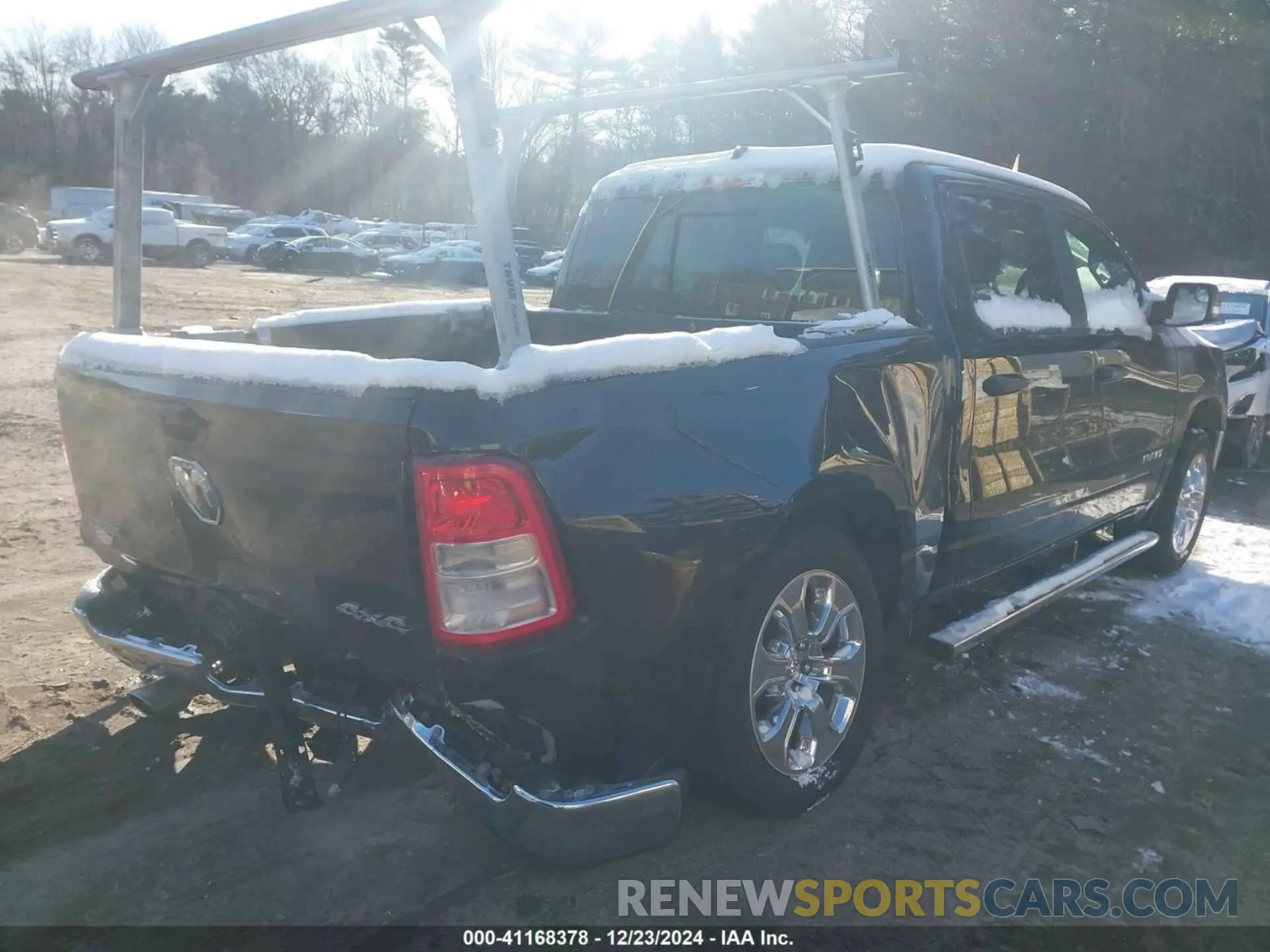 4 Photograph of a damaged car 1C6SRFFT8RN111700 RAM 1500 2024