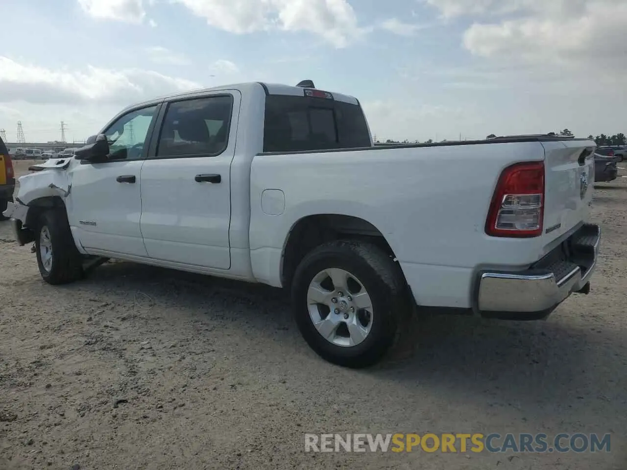 2 Photograph of a damaged car 1C6SRFFT8RN158130 RAM 1500 2024