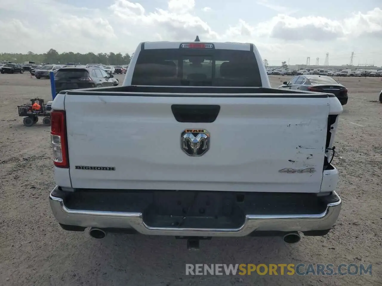 6 Photograph of a damaged car 1C6SRFFT8RN158130 RAM 1500 2024