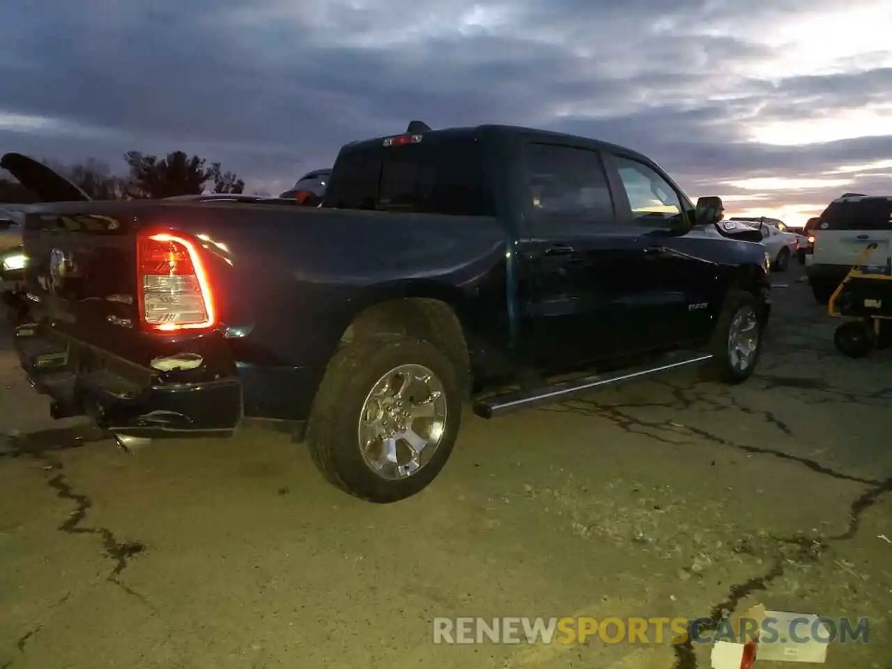 3 Photograph of a damaged car 1C6SRFFT9RN103766 RAM 1500 2024