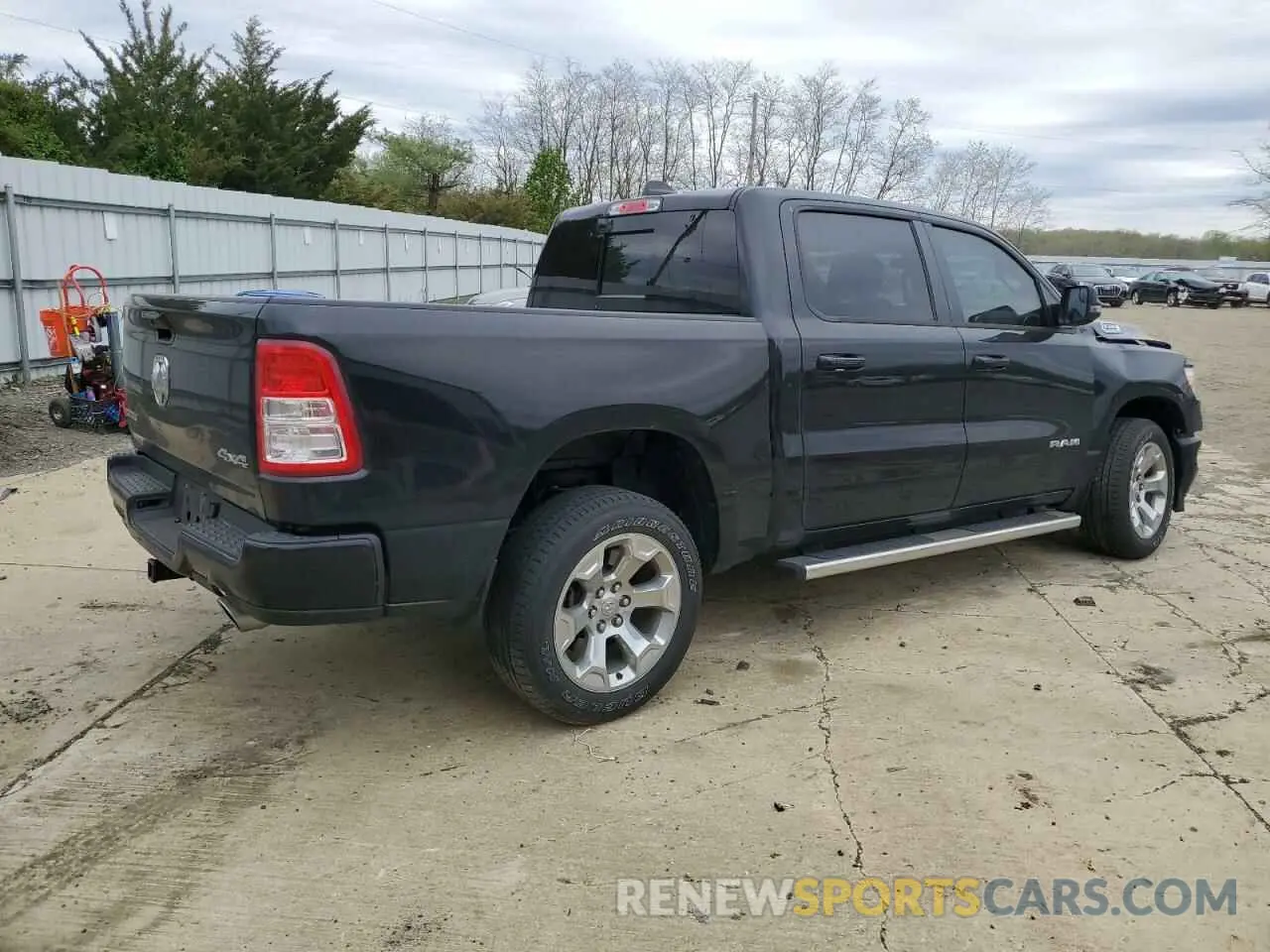 3 Photograph of a damaged car 1C6SRFFTXRN125064 RAM 1500 2024