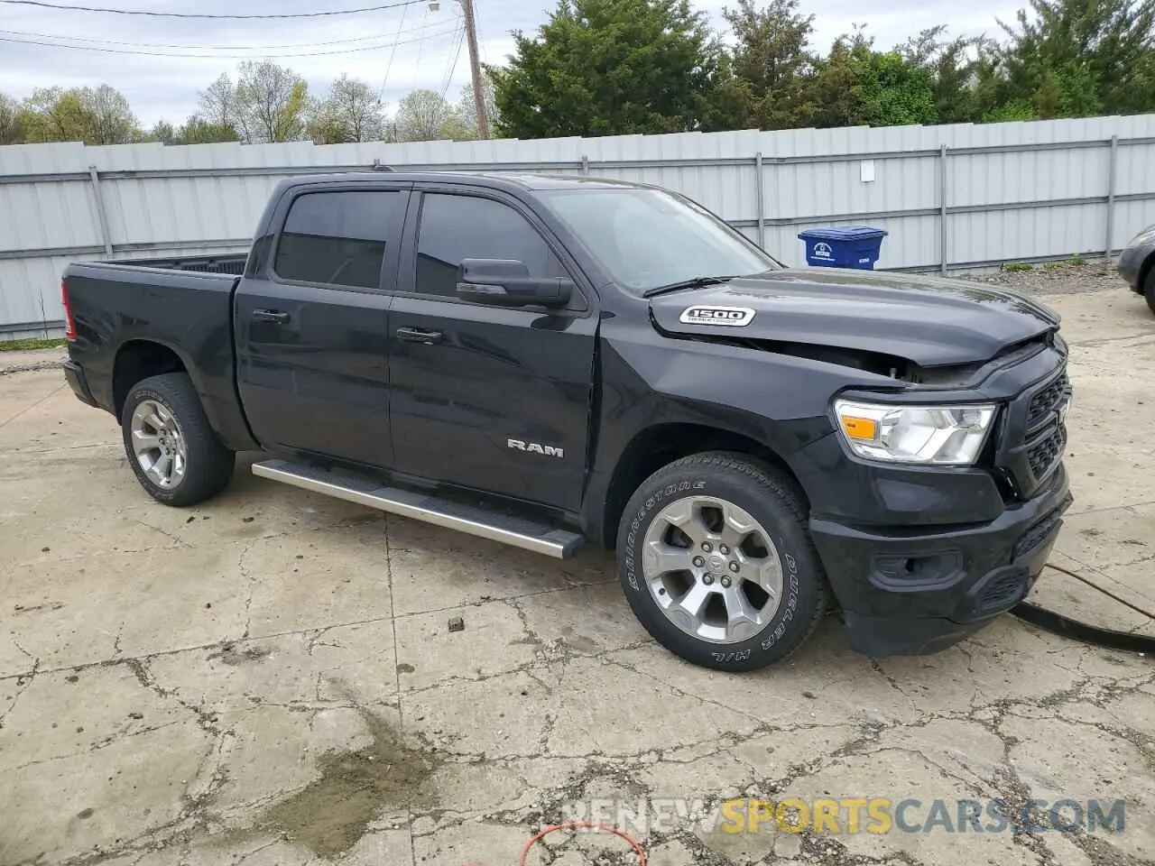 4 Photograph of a damaged car 1C6SRFFTXRN125064 RAM 1500 2024
