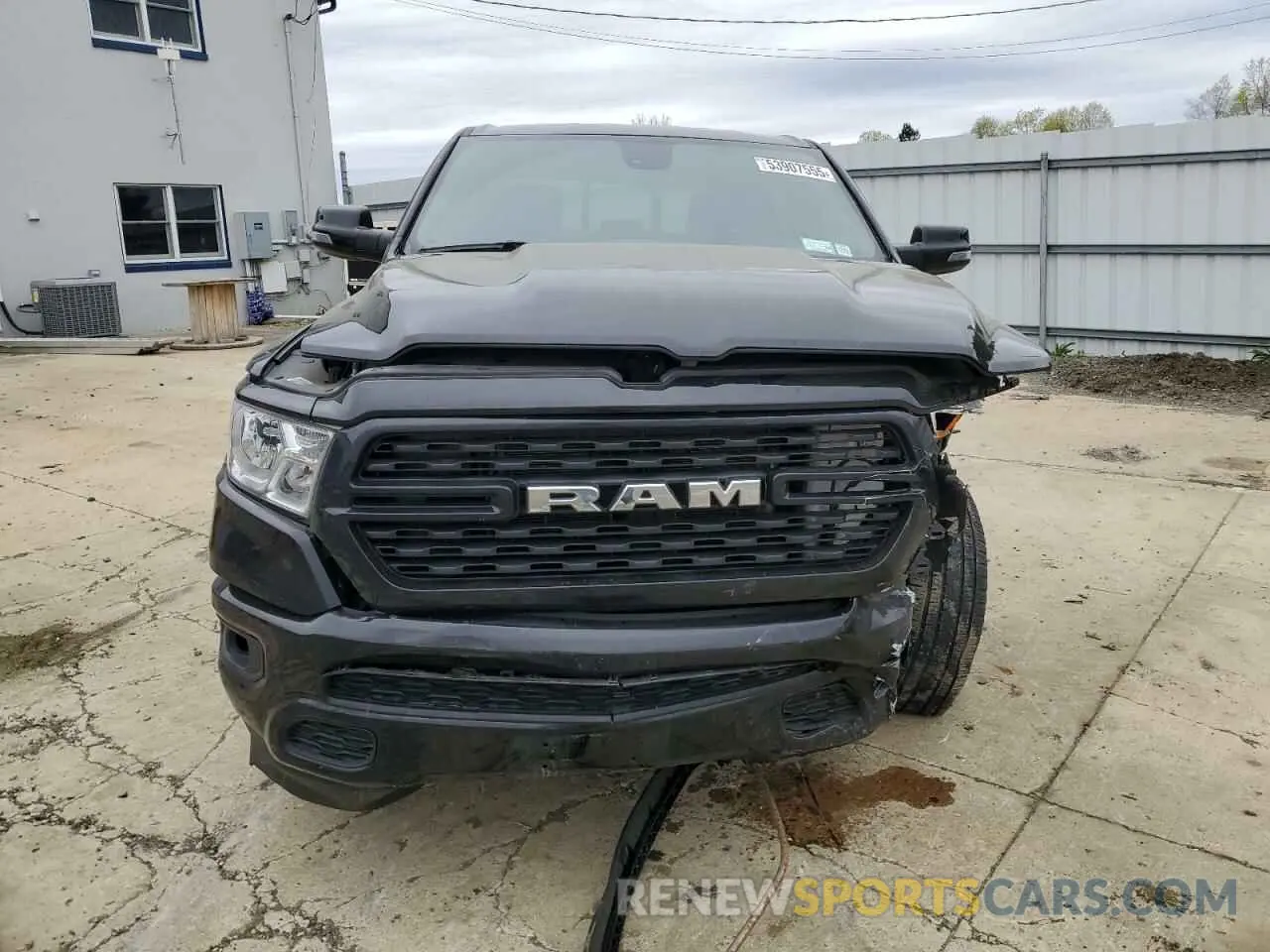 5 Photograph of a damaged car 1C6SRFFTXRN125064 RAM 1500 2024