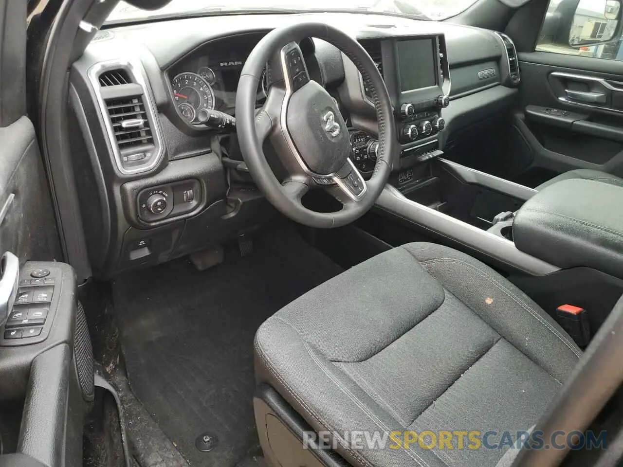 8 Photograph of a damaged car 1C6SRFFTXRN125064 RAM 1500 2024