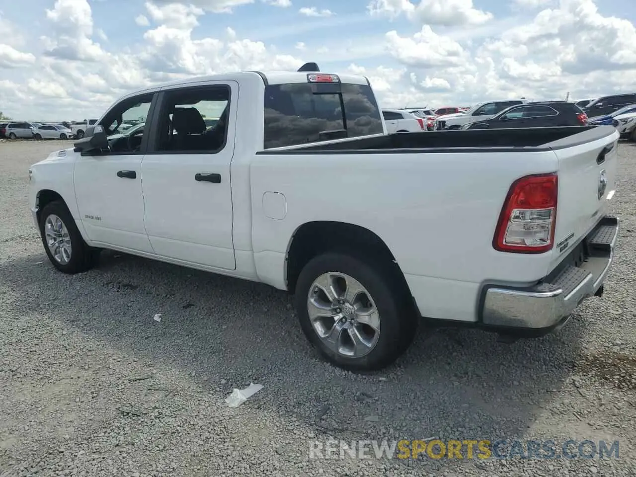 2 Photograph of a damaged car 1C6SRFFTXRN163880 RAM 1500 2024