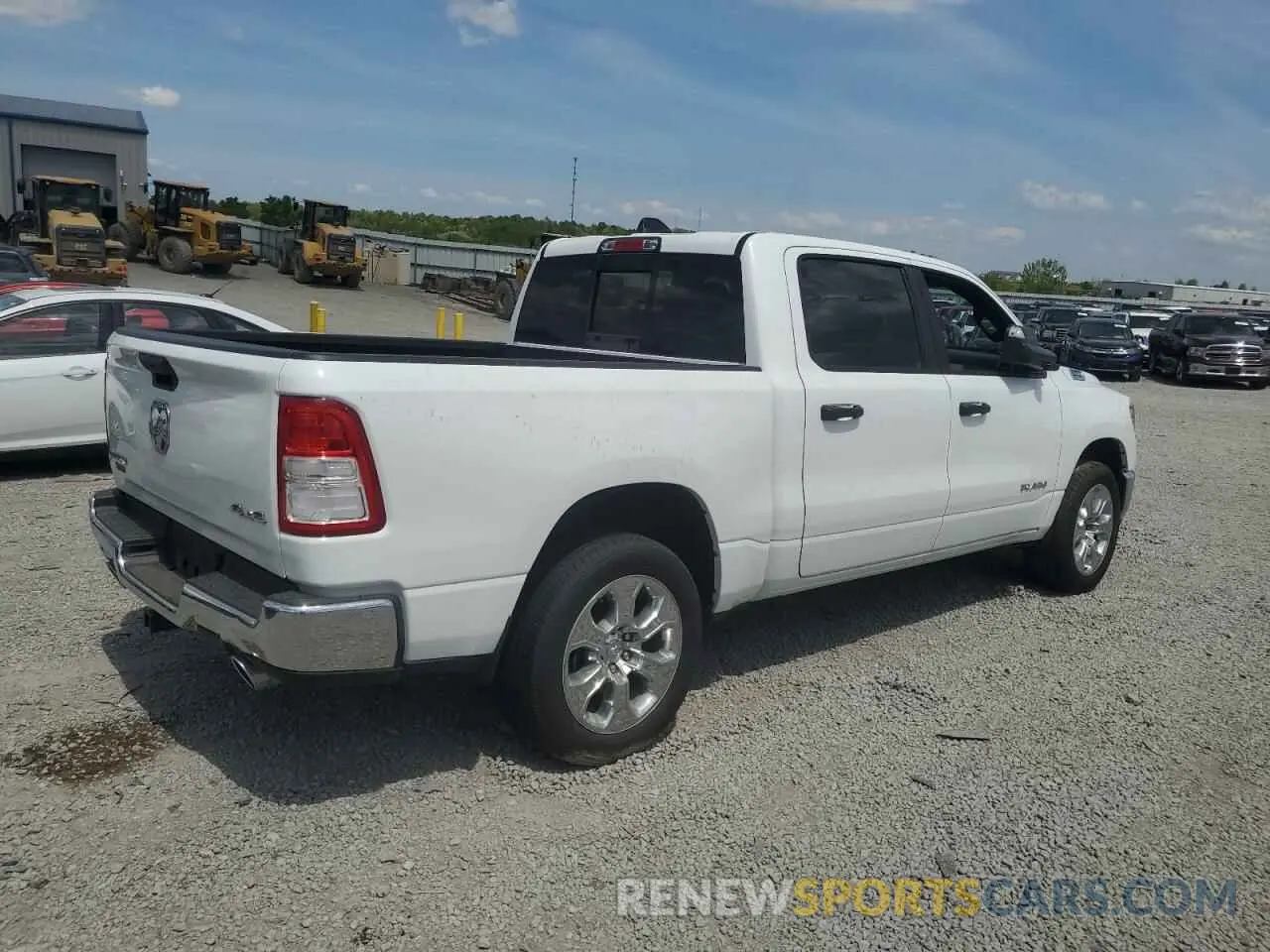 3 Photograph of a damaged car 1C6SRFFTXRN163880 RAM 1500 2024