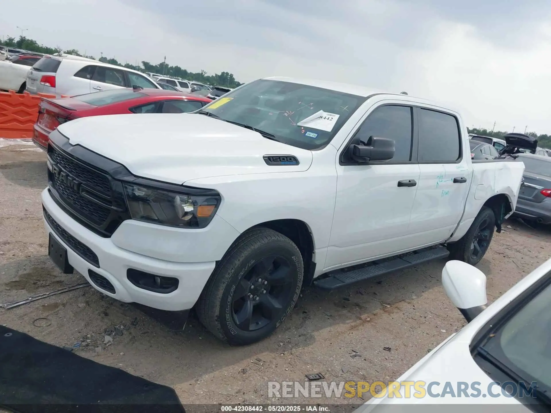2 Photograph of a damaged car 1C6SRFGT2RN145307 RAM 1500 2024