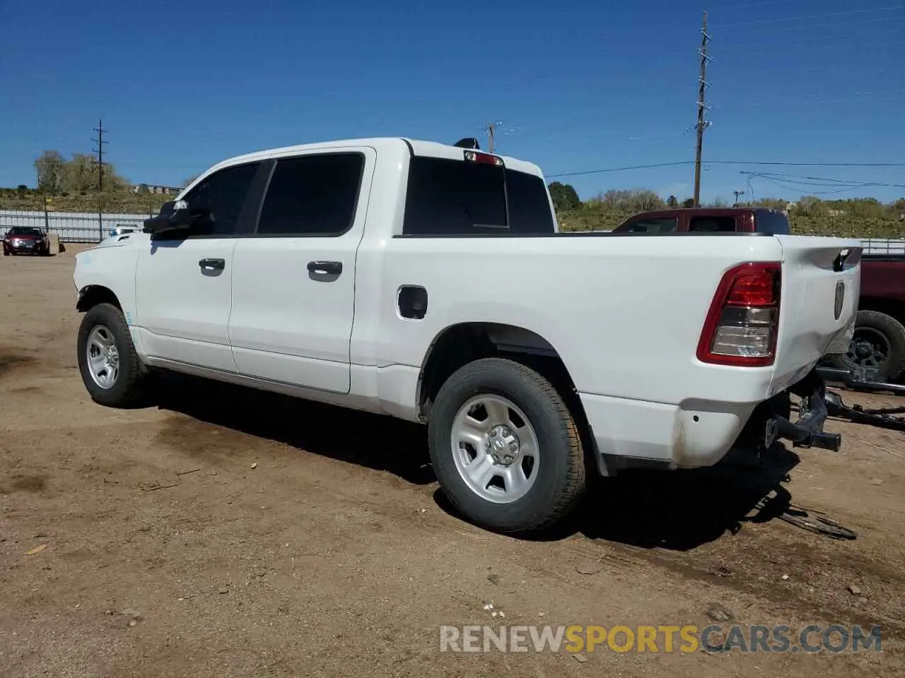 2 Photograph of a damaged car 1C6SRFGT6RN120703 RAM 1500 2024