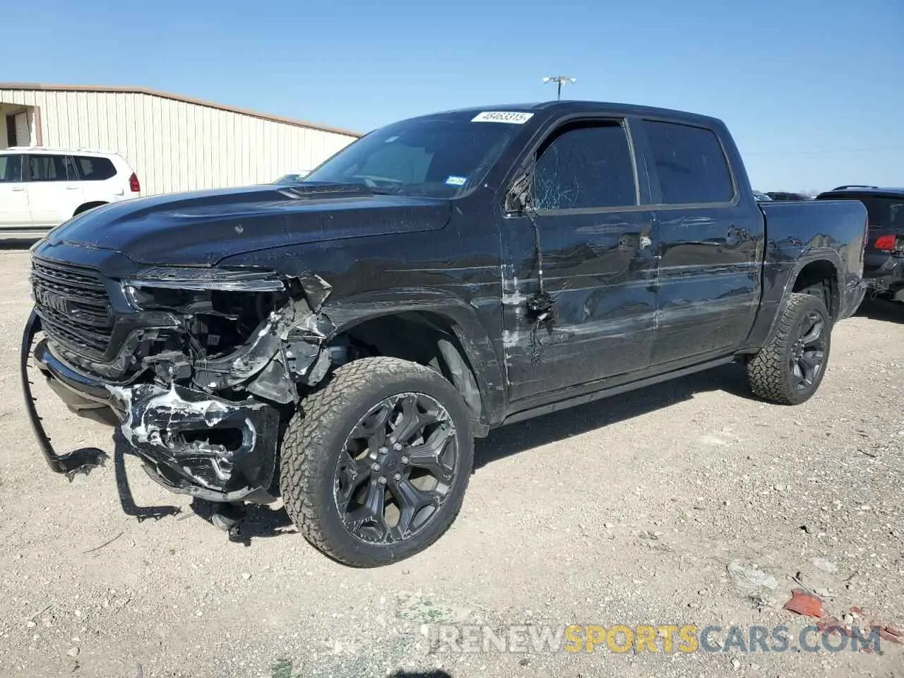 1 Photograph of a damaged car 1C6SRFHT5RN227711 RAM 1500 2024