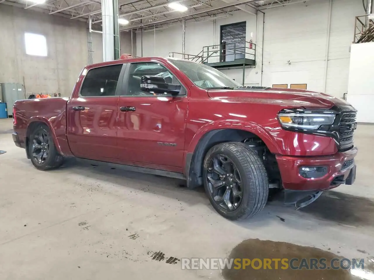 4 Photograph of a damaged car 1C6SRFHT8RN212118 RAM 1500 2024