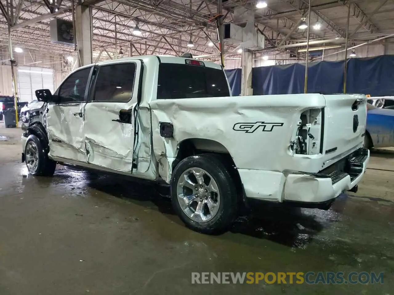 2 Photograph of a damaged car 1C6SRFJT0RN121404 RAM 1500 2024