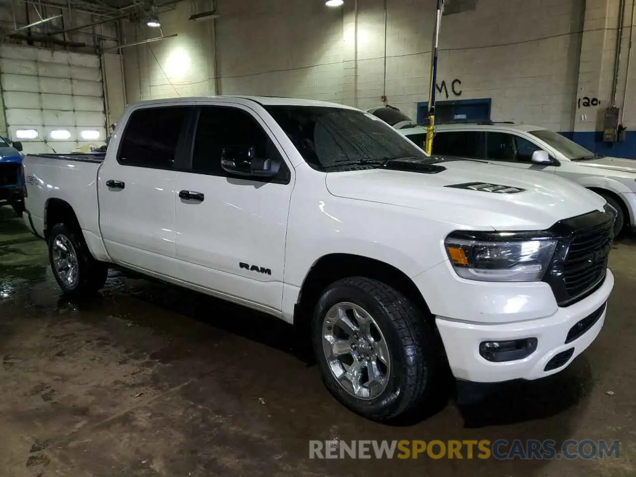 4 Photograph of a damaged car 1C6SRFJT0RN121404 RAM 1500 2024