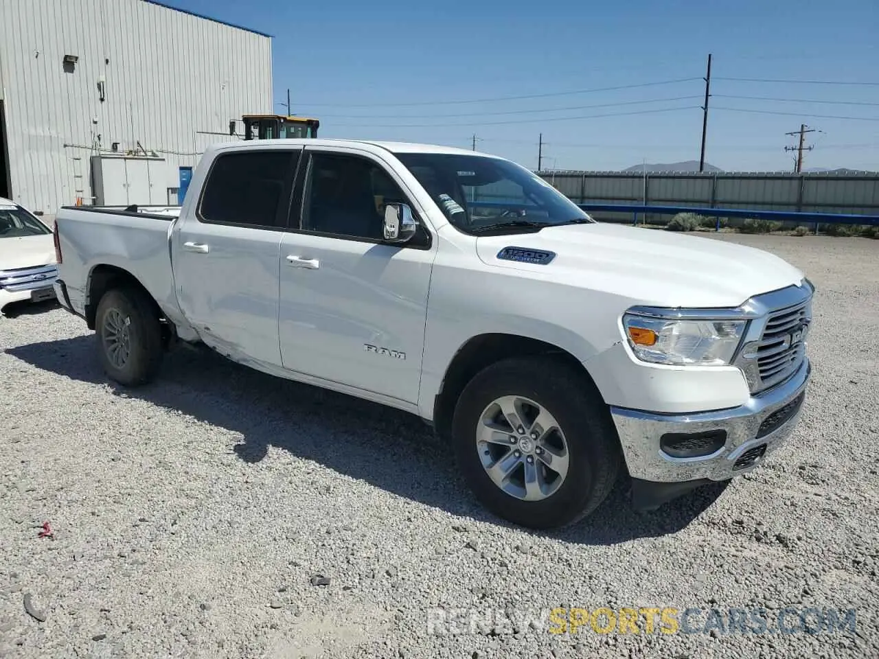 4 Photograph of a damaged car 1C6SRFJT1RN215386 RAM 1500 2024