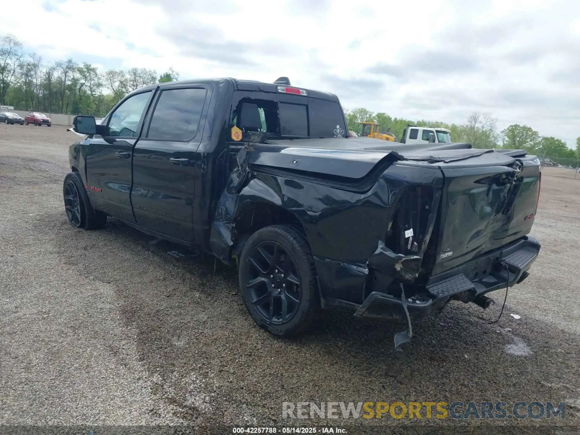 3 Photograph of a damaged car 1C6SRFJT2RN105561 RAM 1500 2024