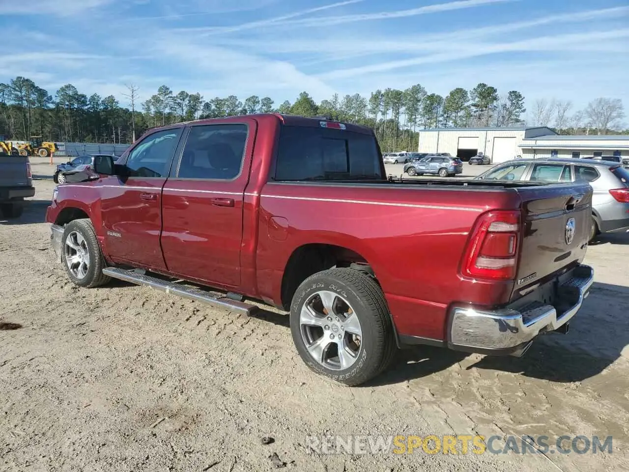 2 Photograph of a damaged car 1C6SRFJT4RN107277 RAM 1500 2024