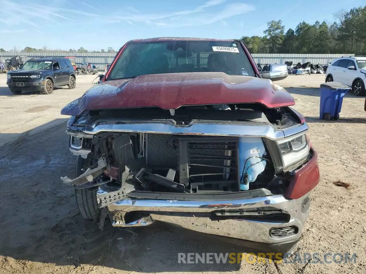 5 Photograph of a damaged car 1C6SRFJT4RN107277 RAM 1500 2024