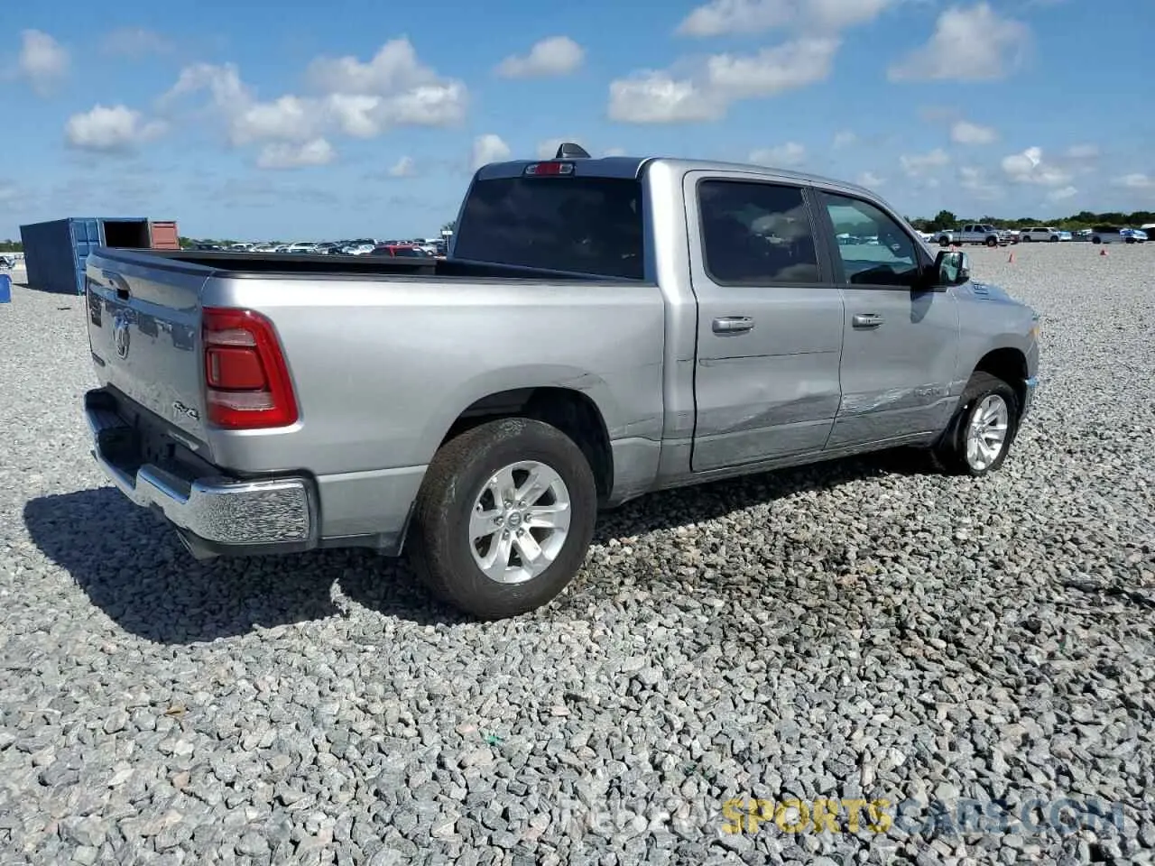 3 Photograph of a damaged car 1C6SRFJT4RN206164 RAM 1500 2024