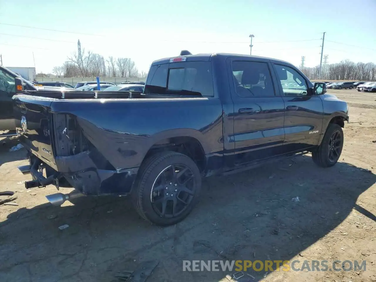3 Photograph of a damaged car 1C6SRFJT5RN176866 RAM 1500 2024