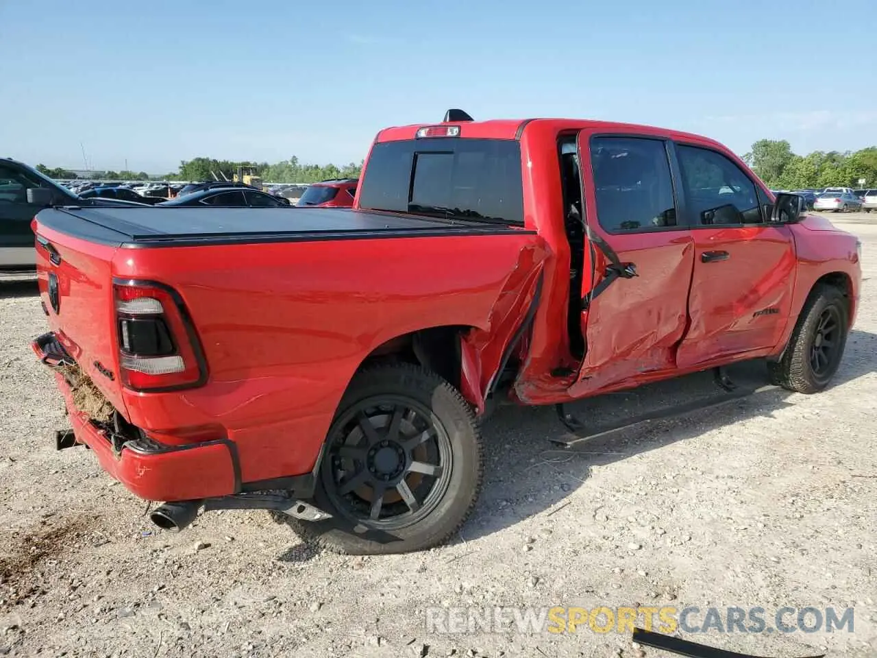 3 Photograph of a damaged car 1C6SRFJT6RN185477 RAM 1500 2024