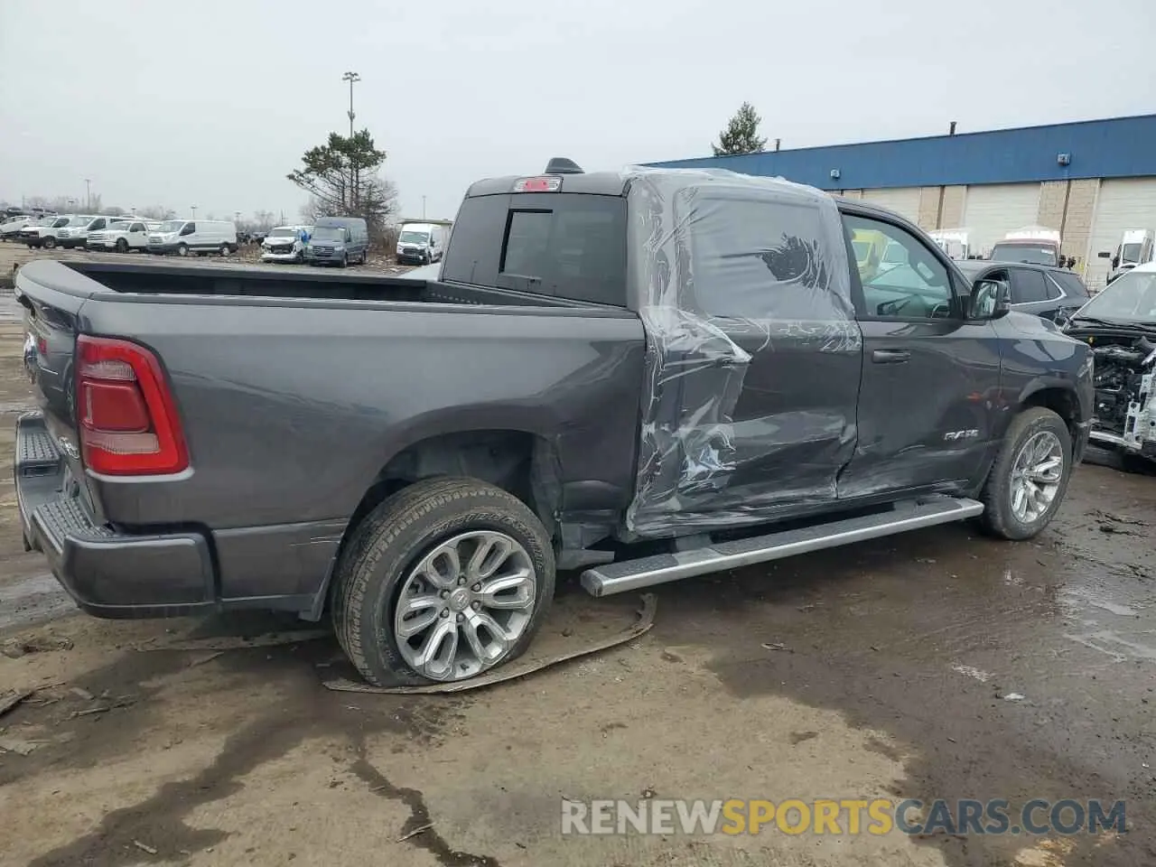 3 Photograph of a damaged car 1C6SRFJT7RN187898 RAM 1500 2024