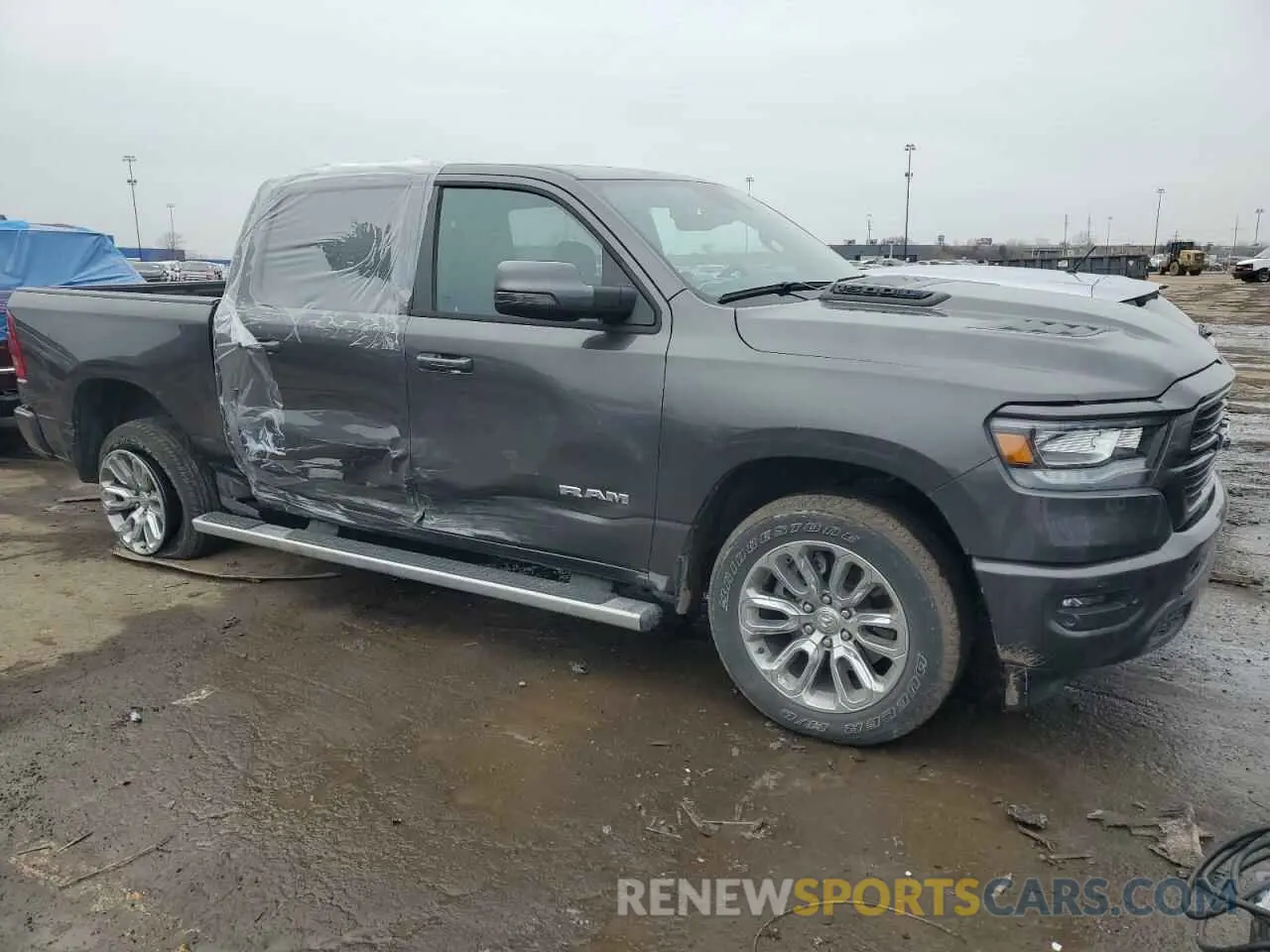 4 Photograph of a damaged car 1C6SRFJT7RN187898 RAM 1500 2024