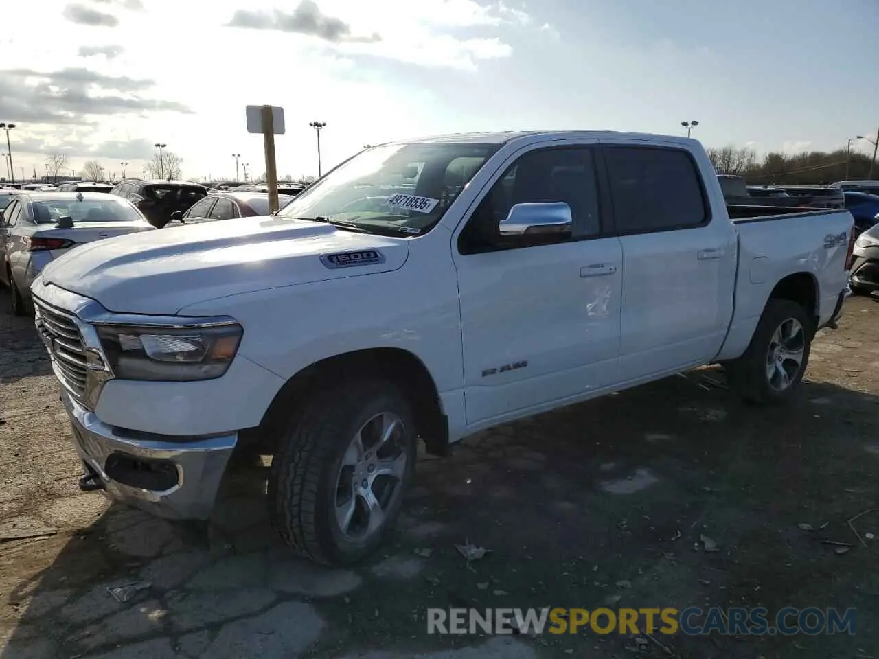 1 Photograph of a damaged car 1C6SRFJT8RN146843 RAM 1500 2024