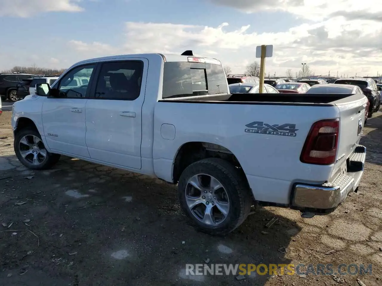 2 Photograph of a damaged car 1C6SRFJT8RN146843 RAM 1500 2024