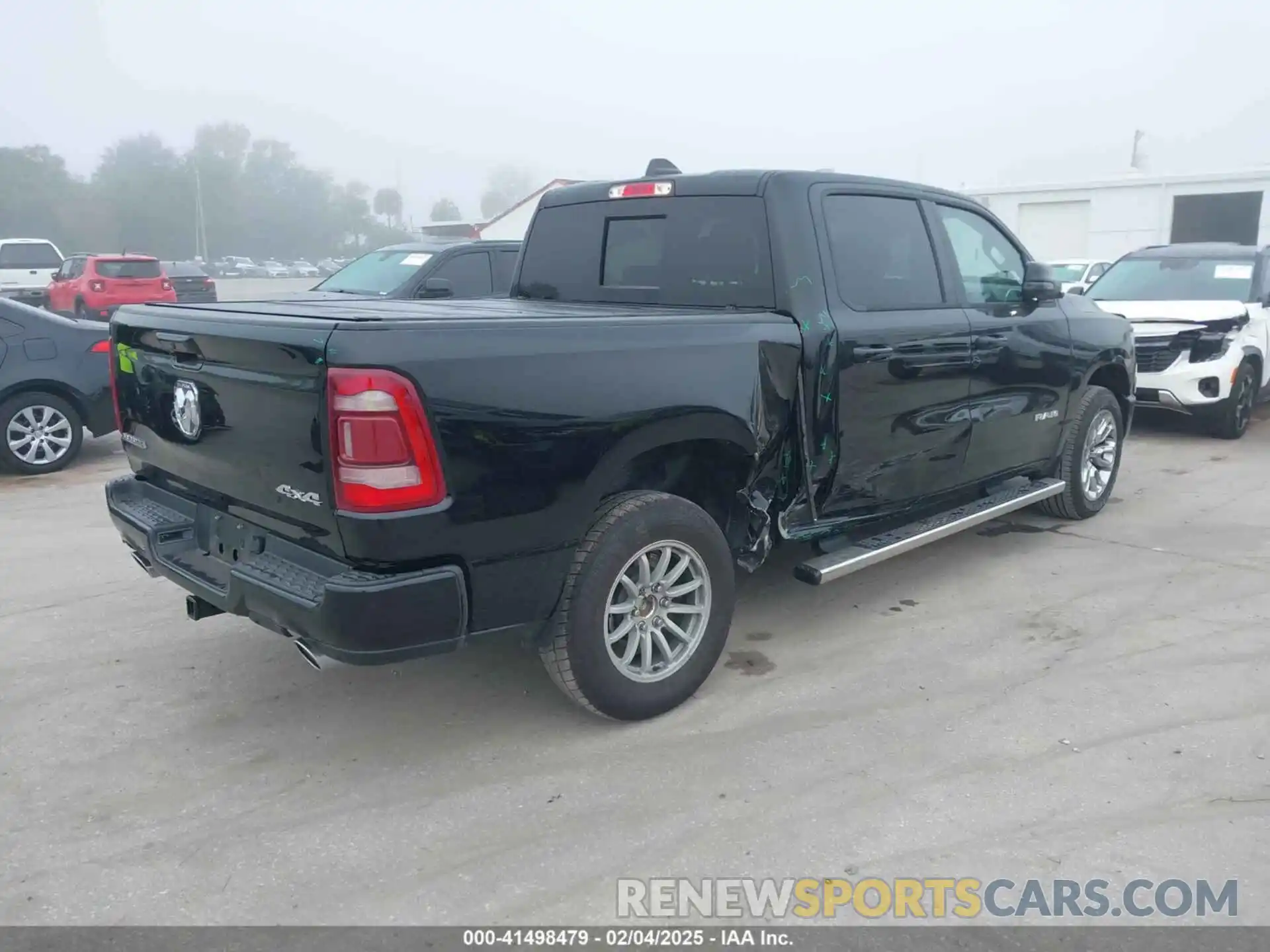 4 Photograph of a damaged car 1C6SRFJT9RN227379 RAM 1500 2024