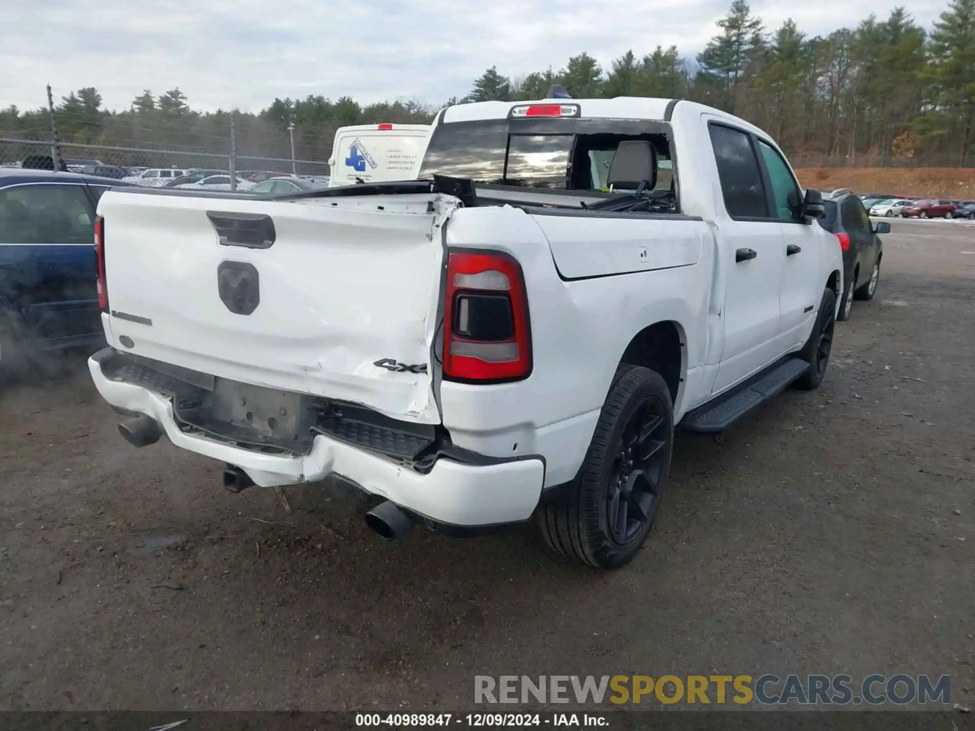 4 Photograph of a damaged car 1C6SRFJTXRN196286 RAM 1500 2024