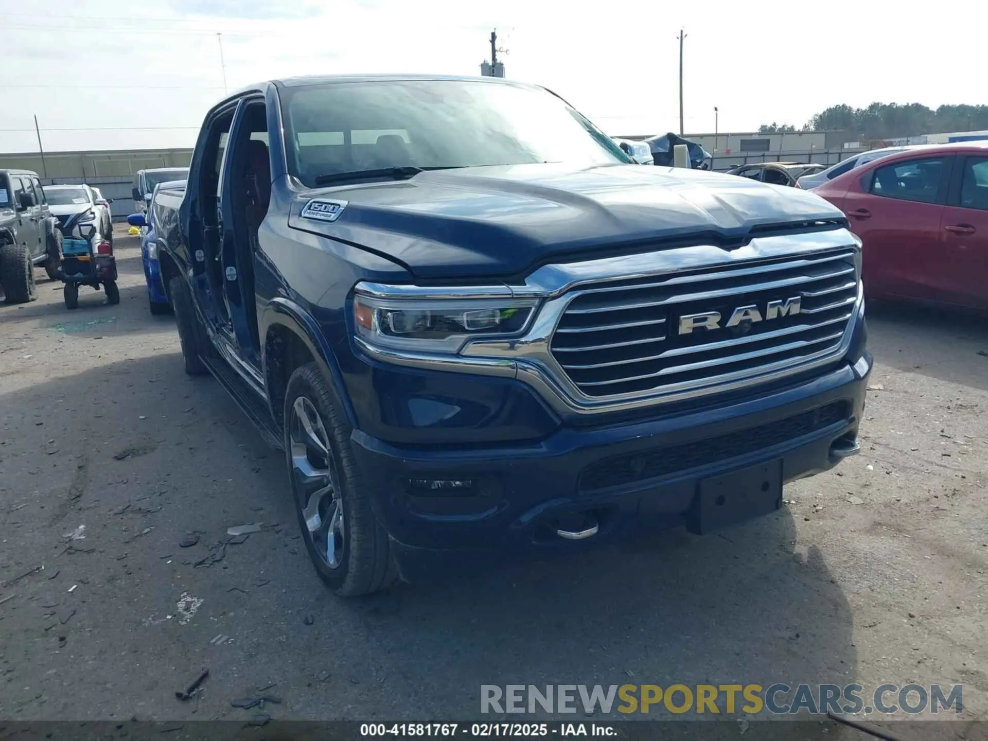 1 Photograph of a damaged car 1C6SRFKT6RN166930 RAM 1500 2024