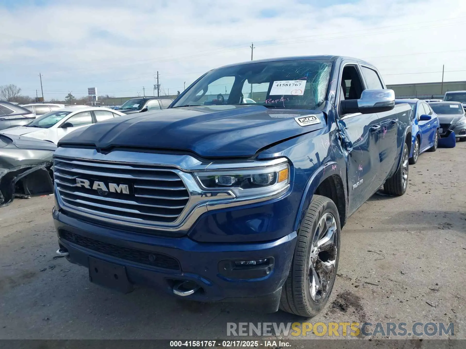 2 Photograph of a damaged car 1C6SRFKT6RN166930 RAM 1500 2024