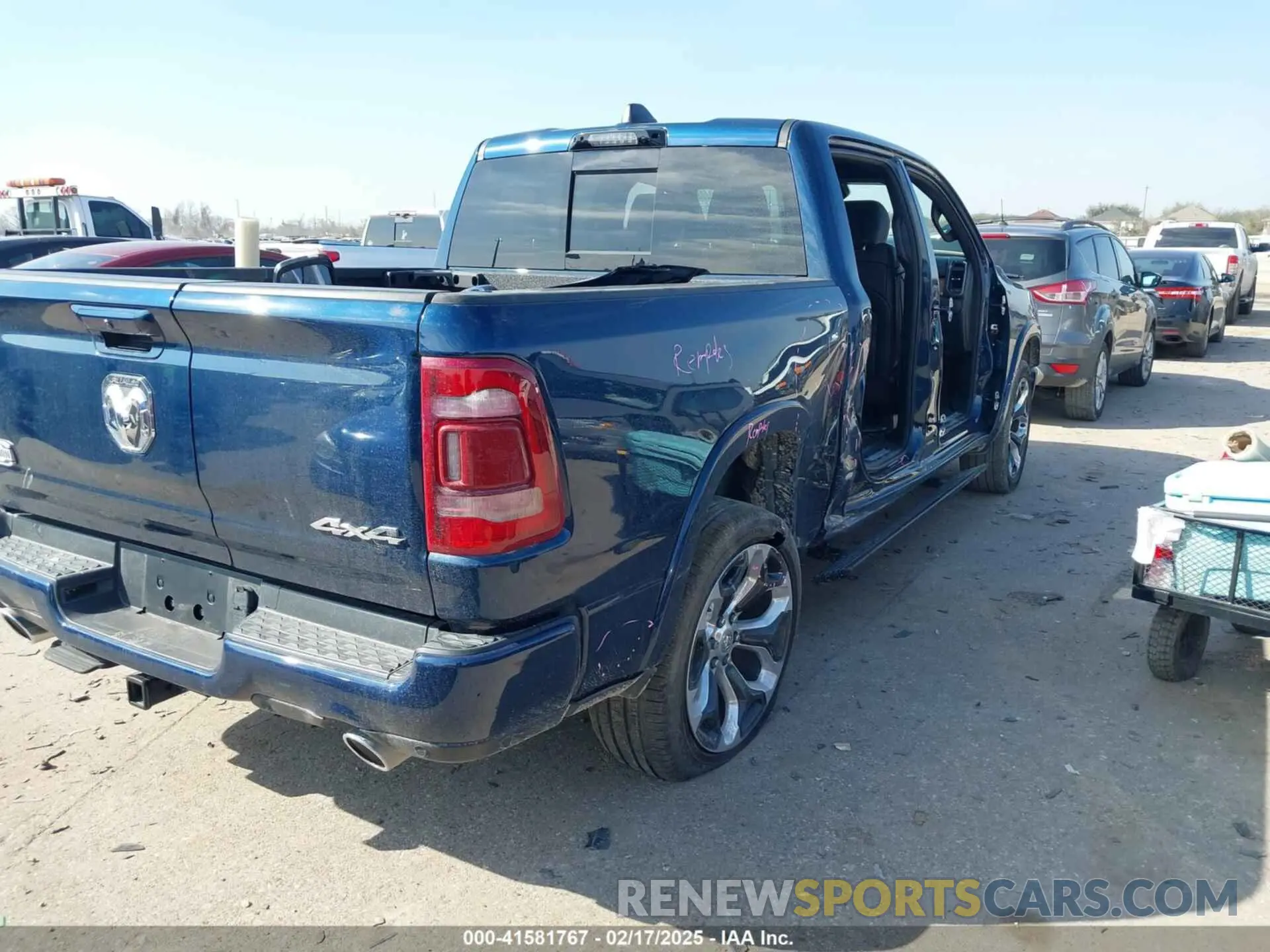 4 Photograph of a damaged car 1C6SRFKT6RN166930 RAM 1500 2024