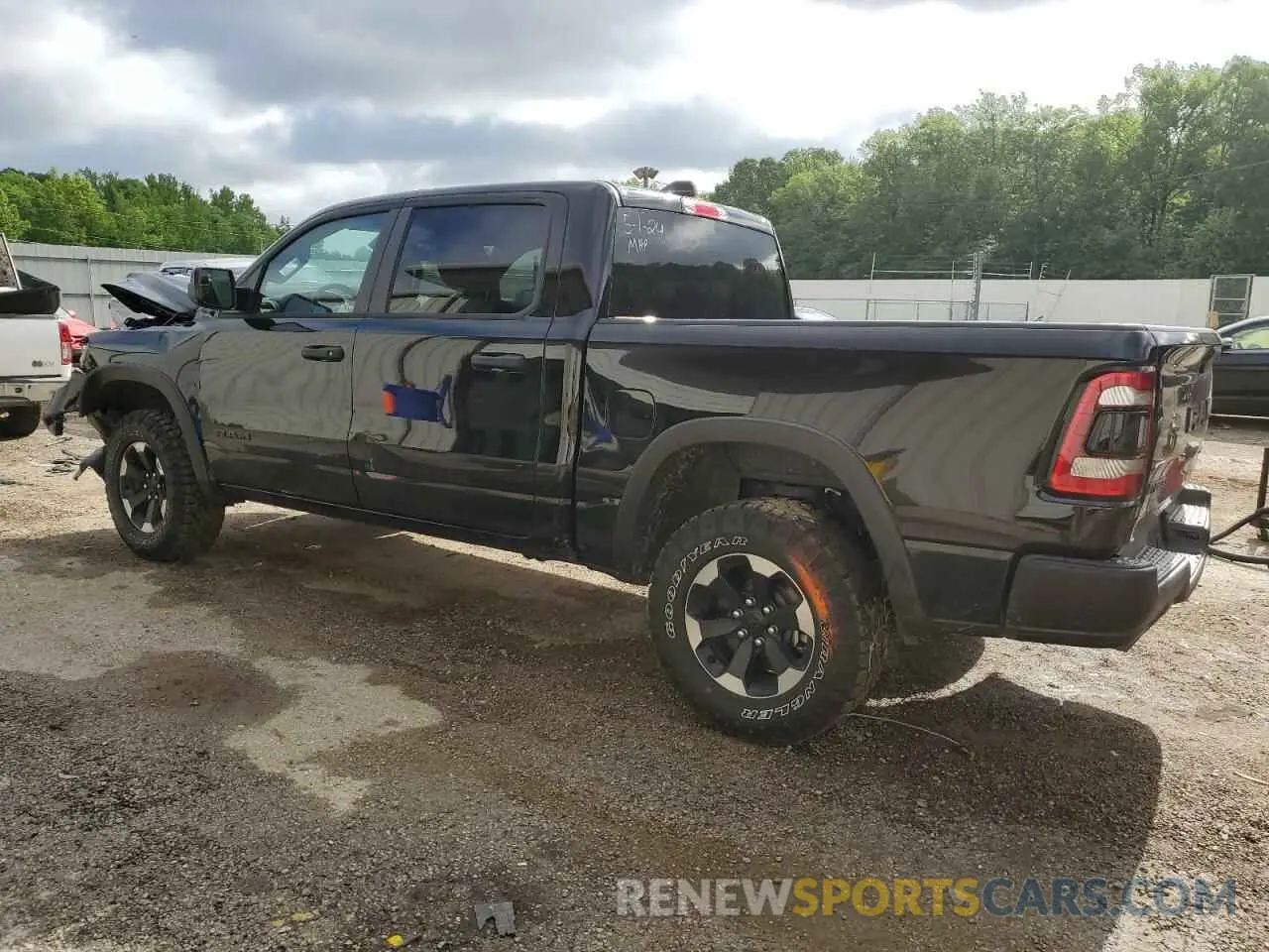 2 Photograph of a damaged car 1C6SRFLT0RN162662 RAM 1500 2024