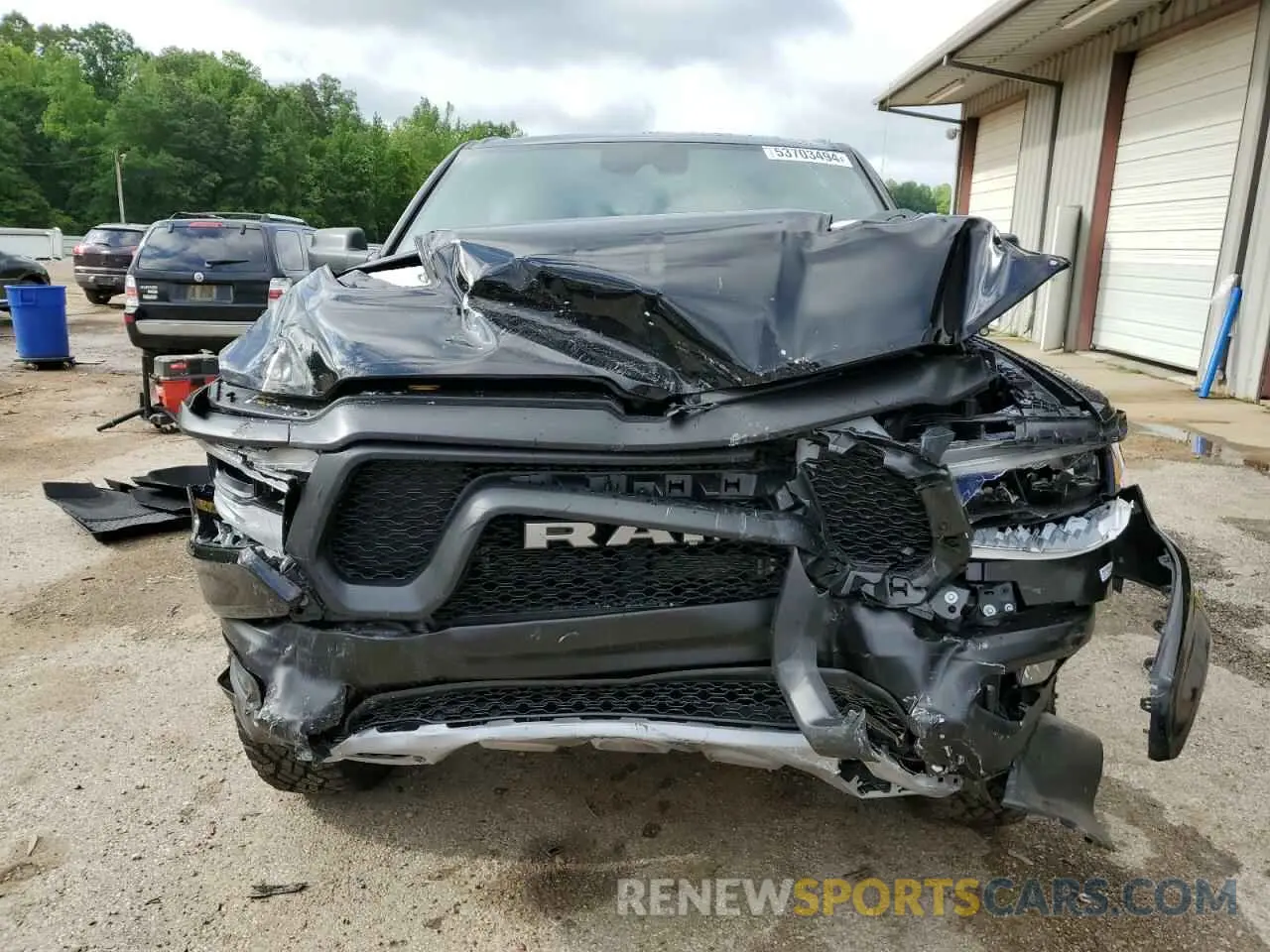 5 Photograph of a damaged car 1C6SRFLT0RN162662 RAM 1500 2024