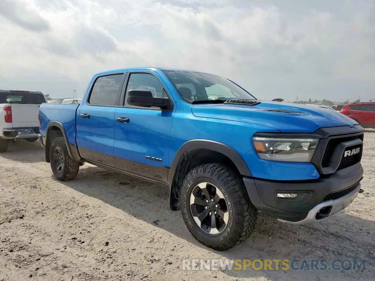 4 Photograph of a damaged car 1C6SRFLT2RN122227 RAM 1500 2024